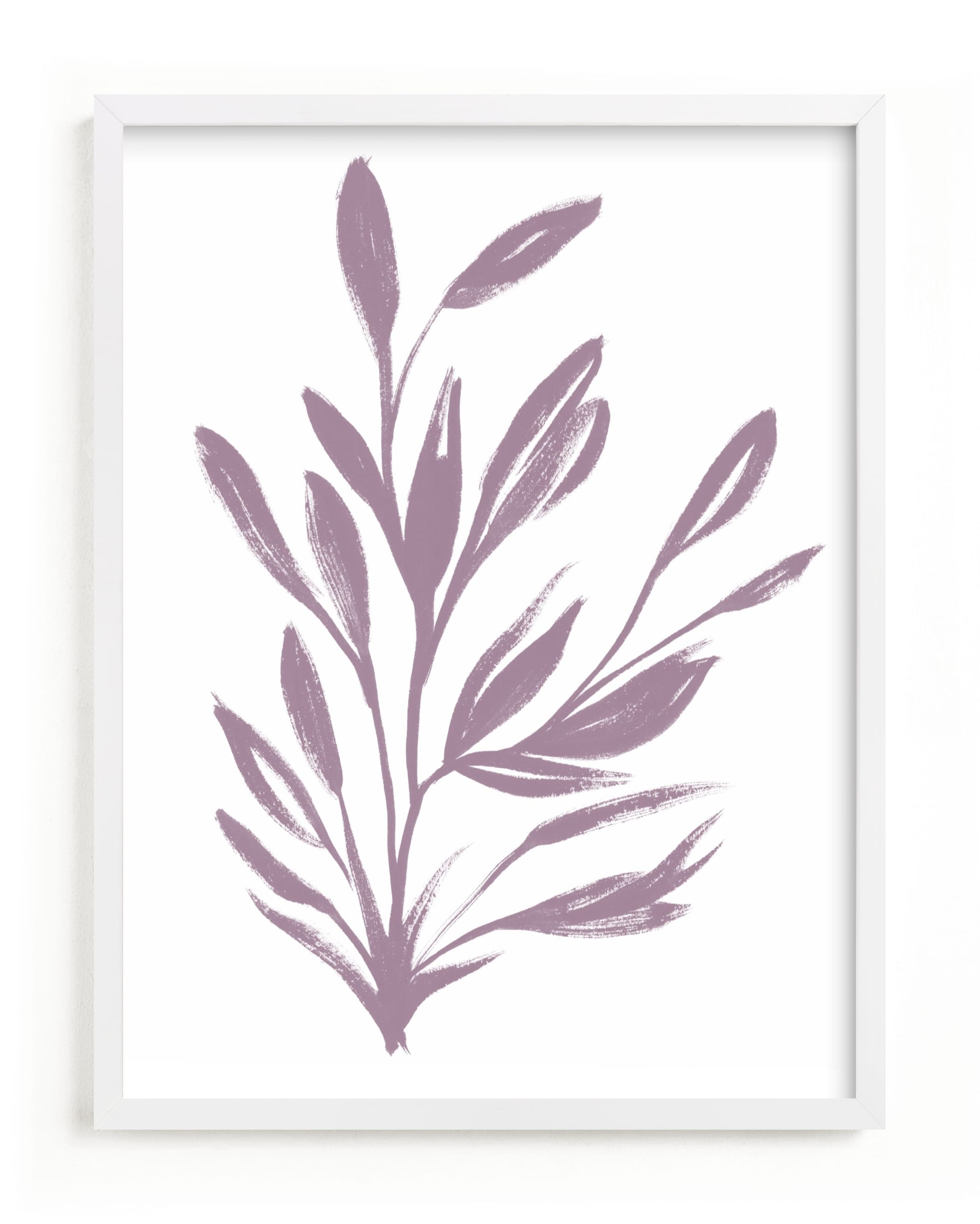 Botanical Sumi Ink Wall Art Print