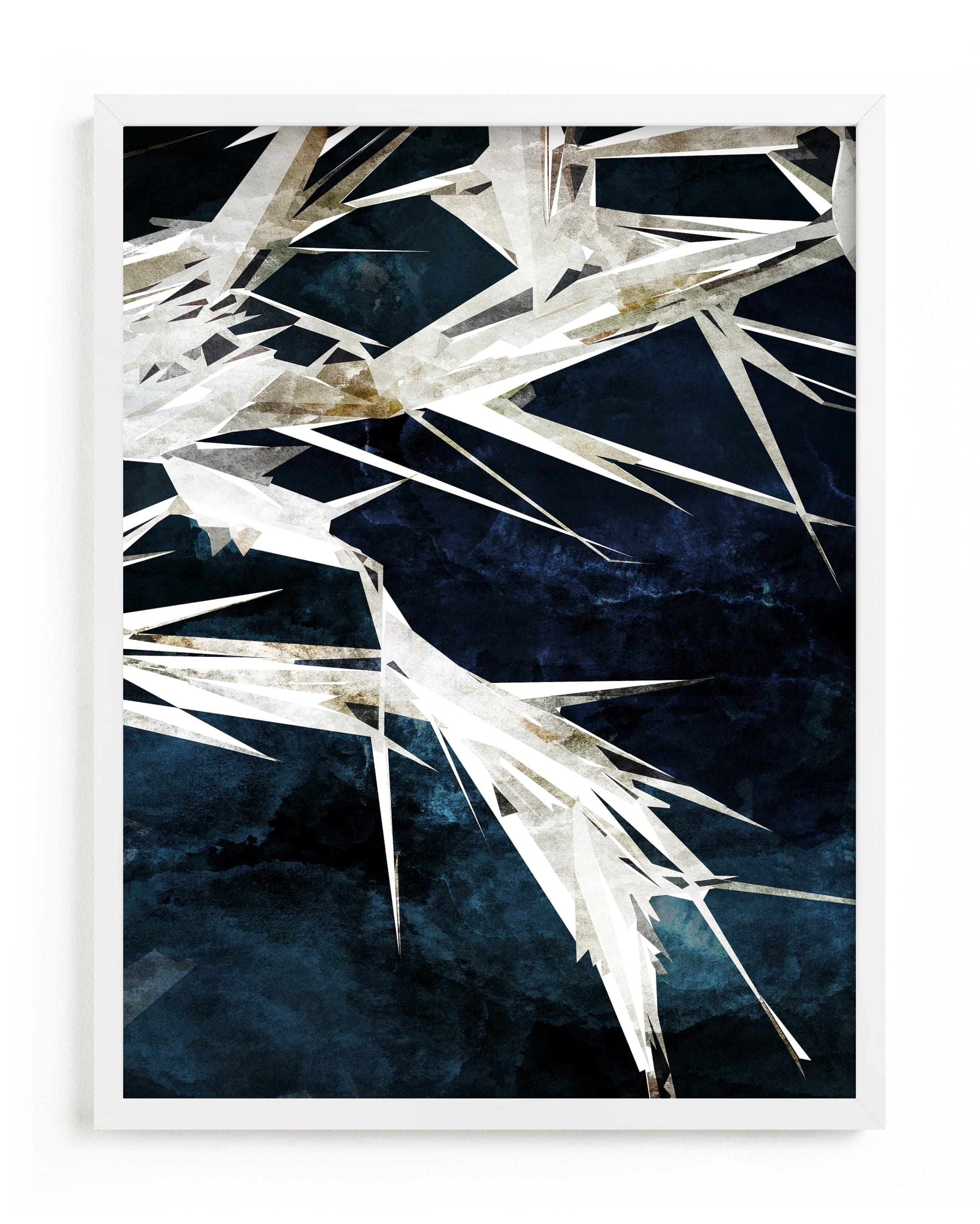 "Midnight Nature I" - Limited Edition Art Print by Tanya Lee Design in beautiful frame options and a variety of sizes.