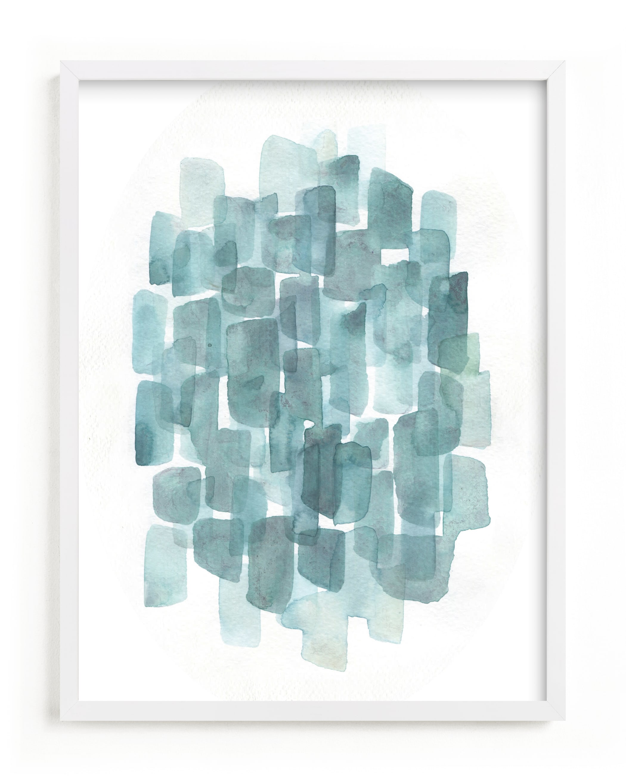 Steely Blues Art Print