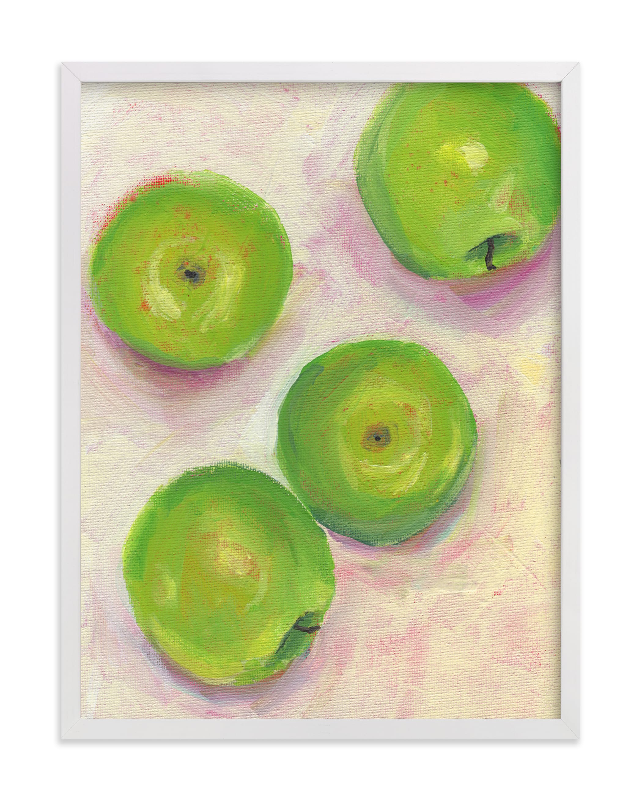 Green Apples Painting