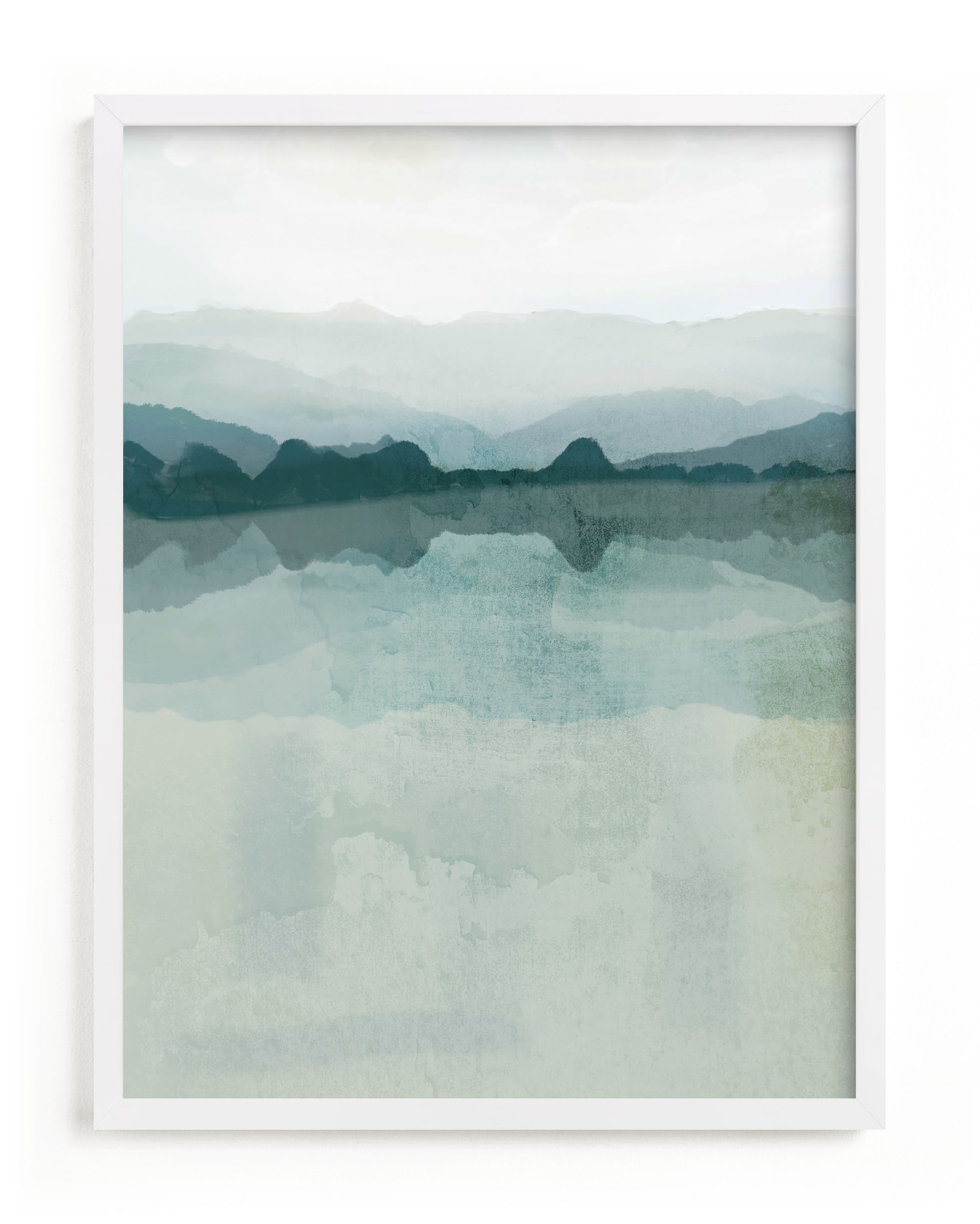 Cool Reflections Art Print