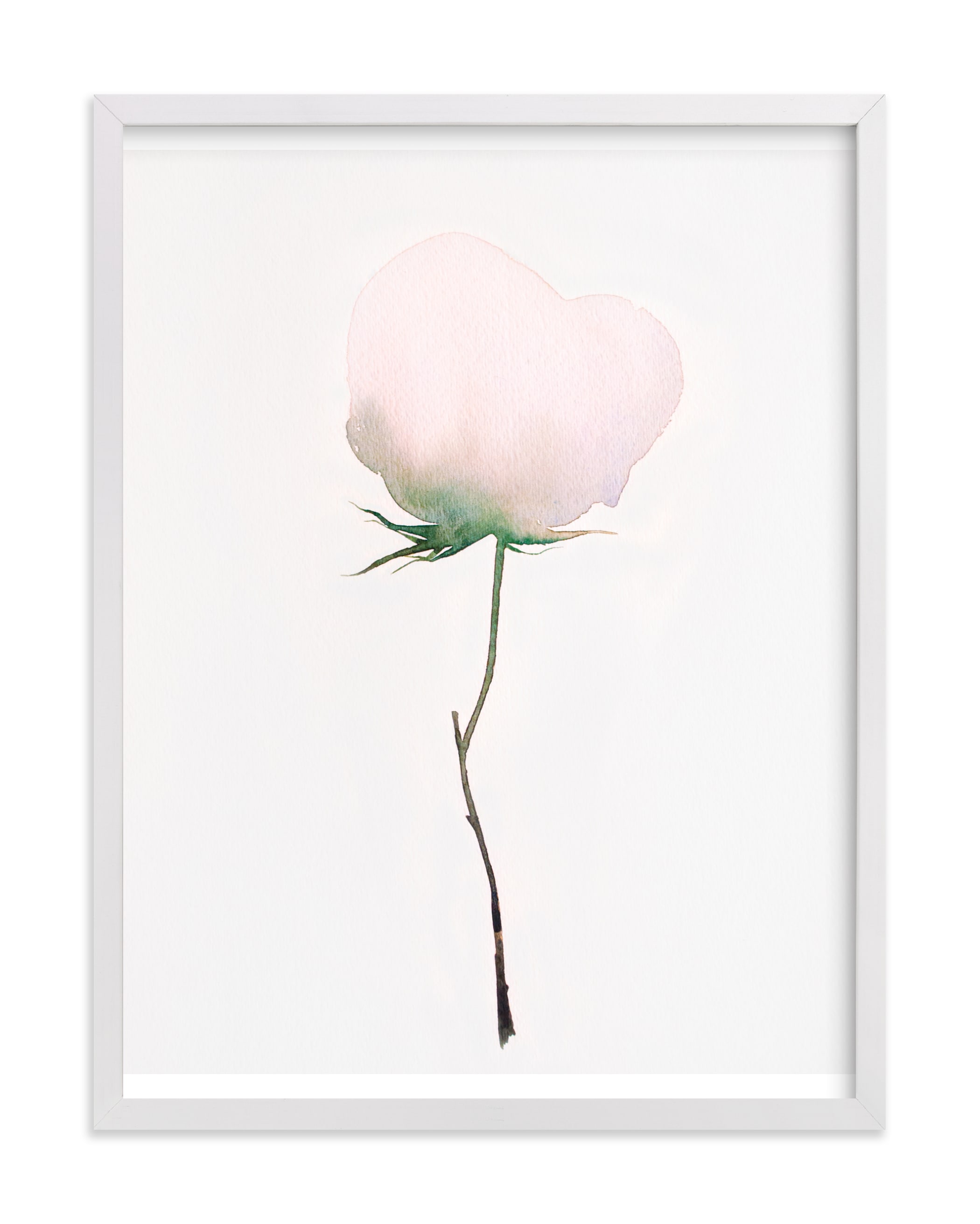 Budding Peony Art Print
