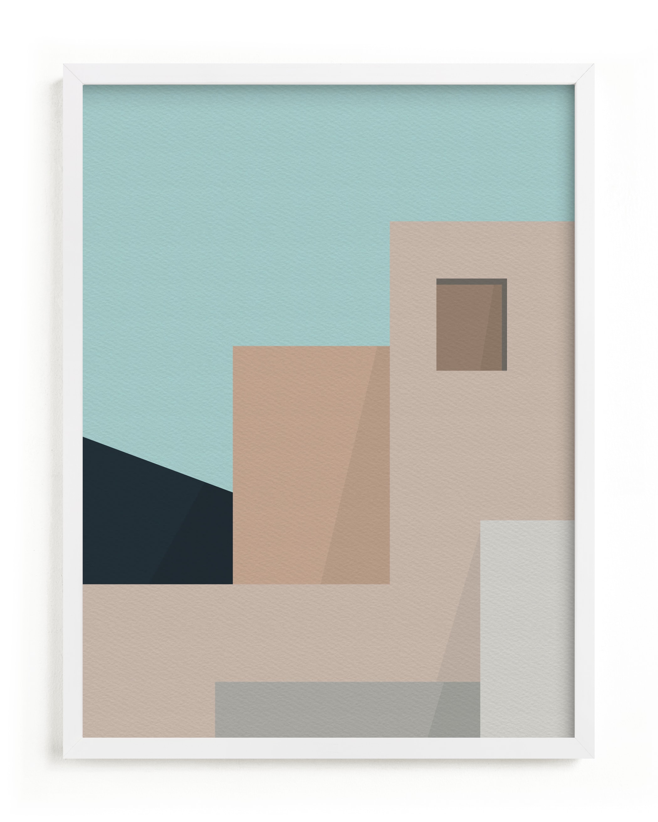 "Urbanscape 02" - Limited Edition Art Print by Jennifer Morehead in beautiful frame options and a variety of sizes.
