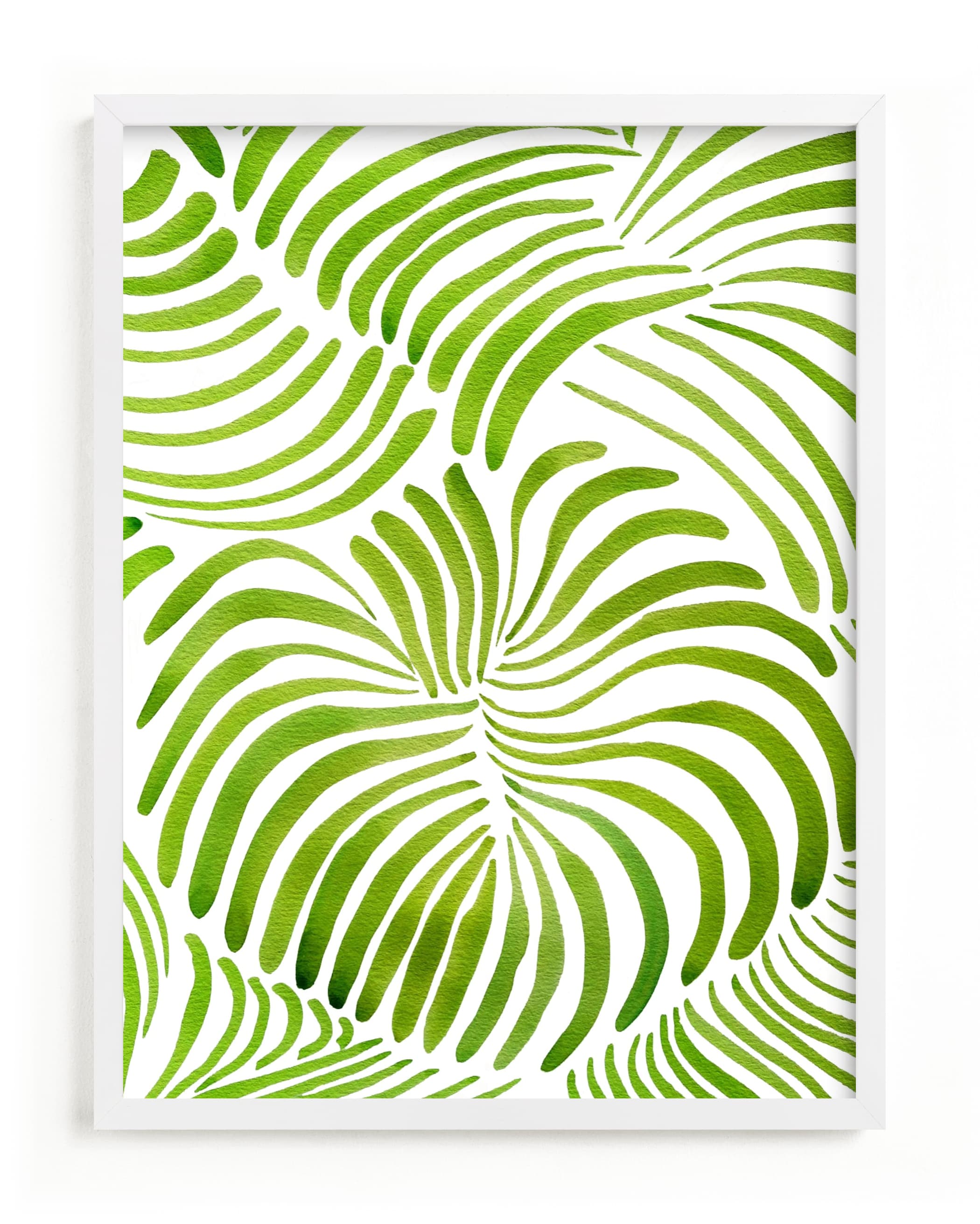Minted Forest Art Print