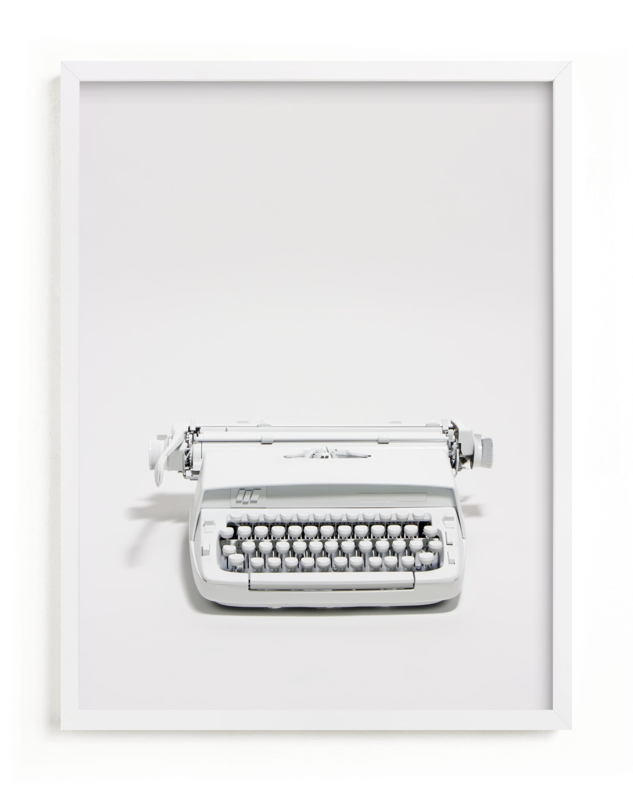 "The Typewriter" - Limited Edition Art Print by Cristiane in beautiful frame options and a variety of sizes.