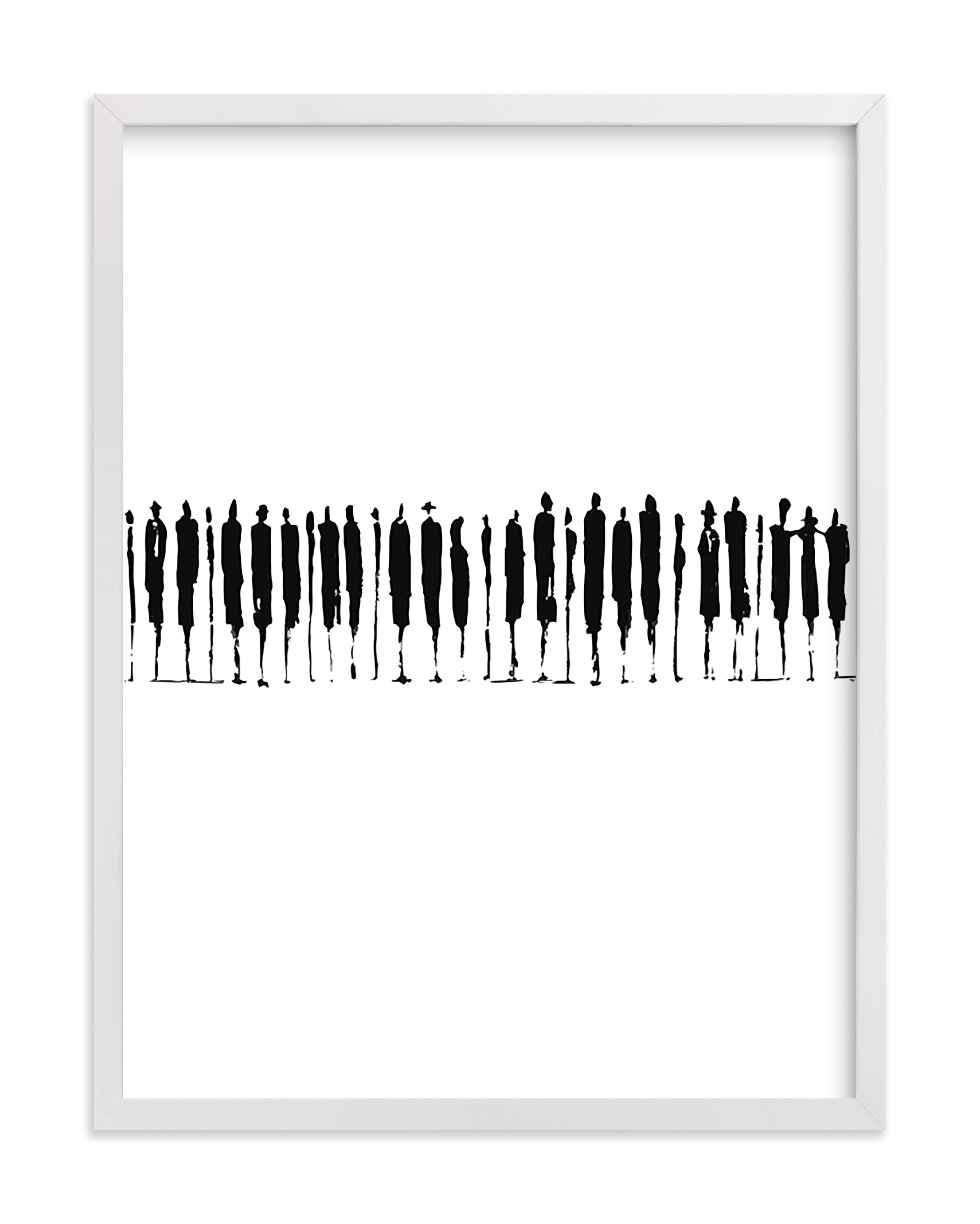 Piano Men Art Print