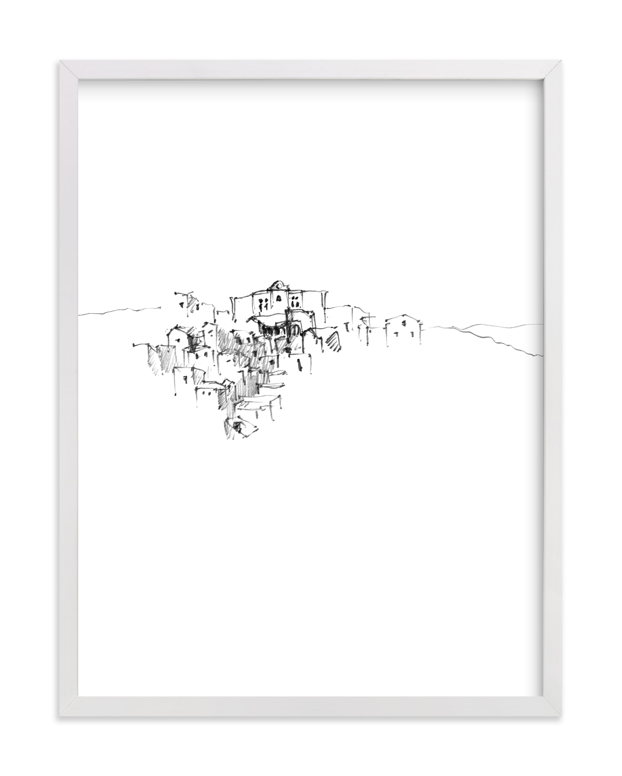 The Sassi Art Print
