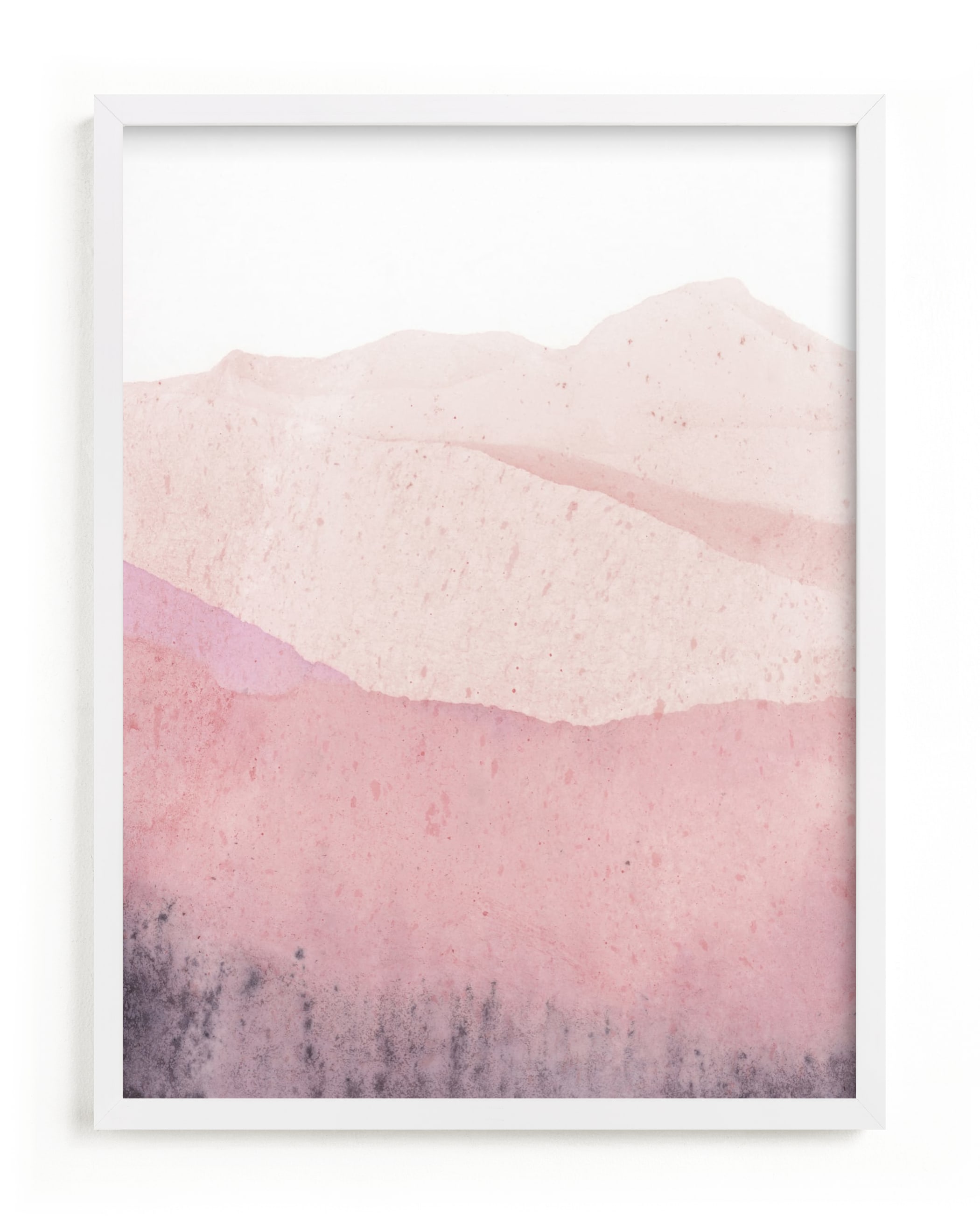 Mountain Range Art Print