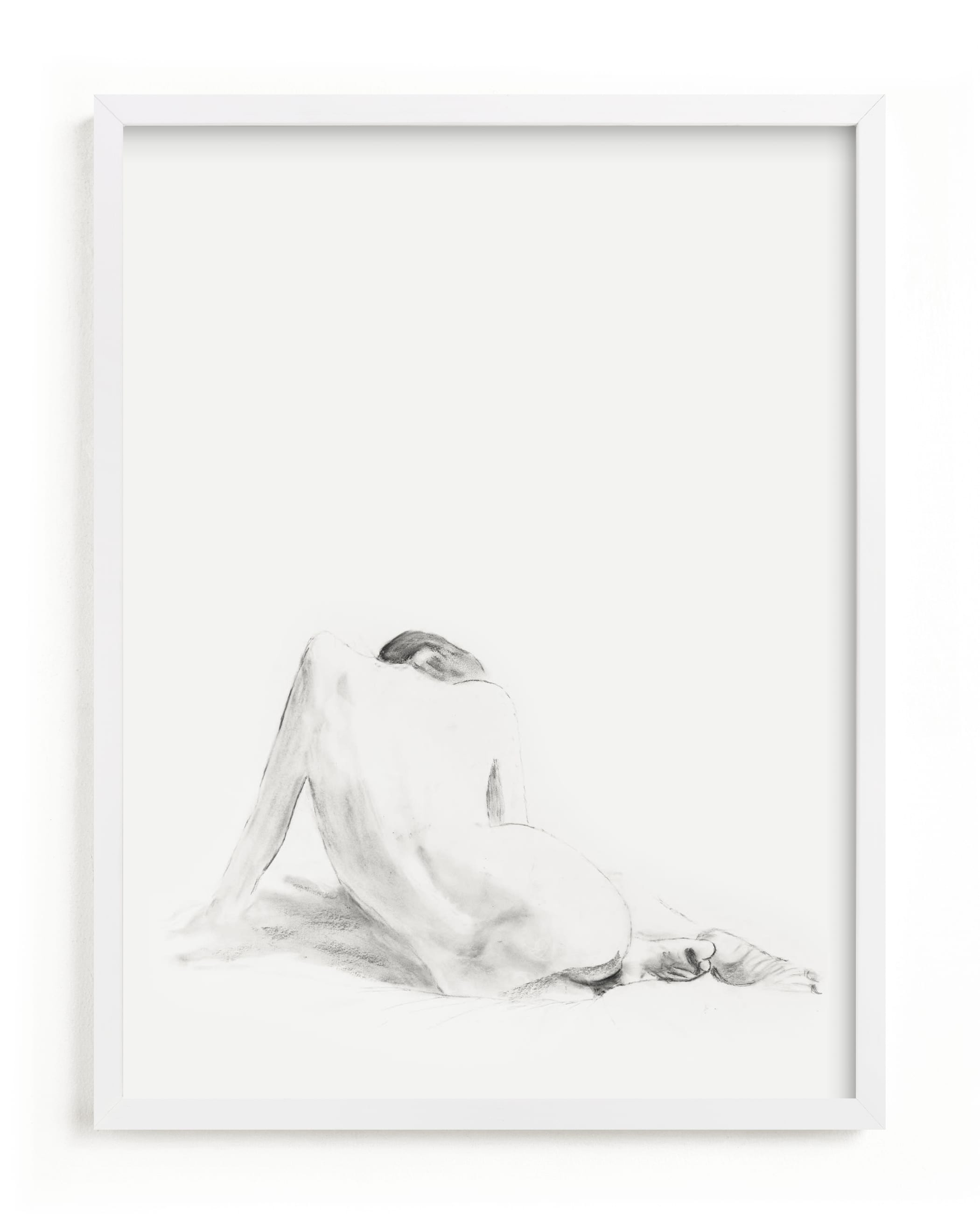 Nude Study Art Print