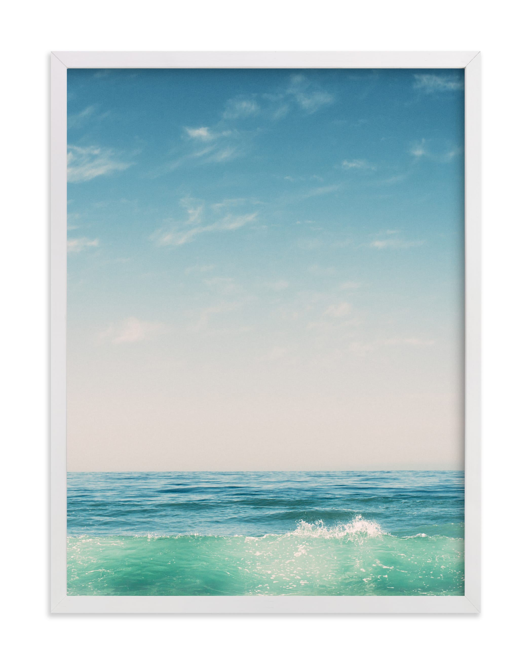 Malibu Surf and Sky II Art Print