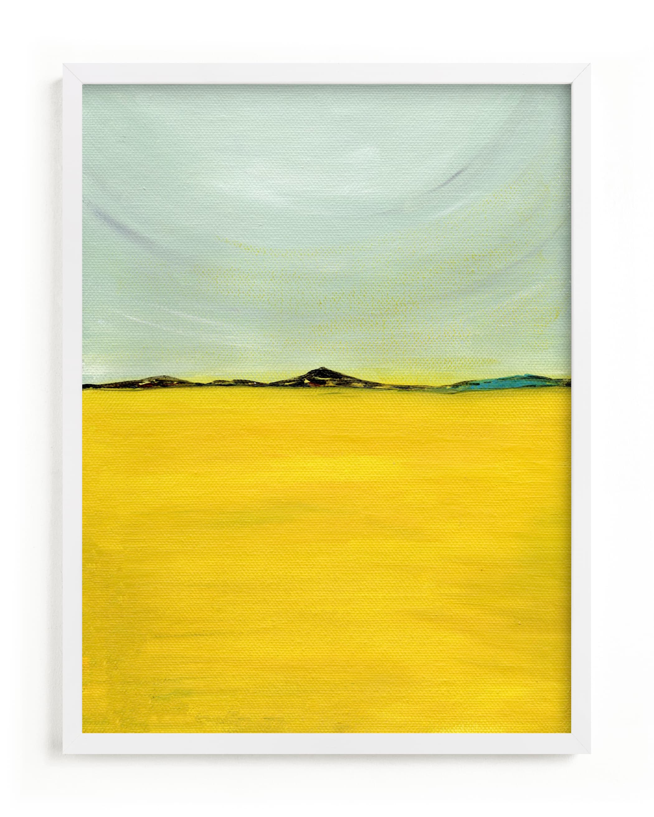 Tuscany meadow Art Print