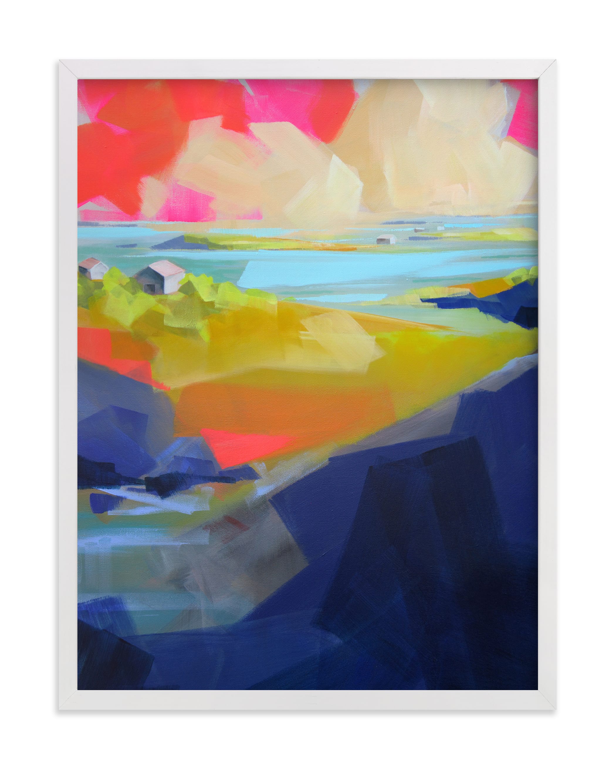 Gone Coastal Art Print