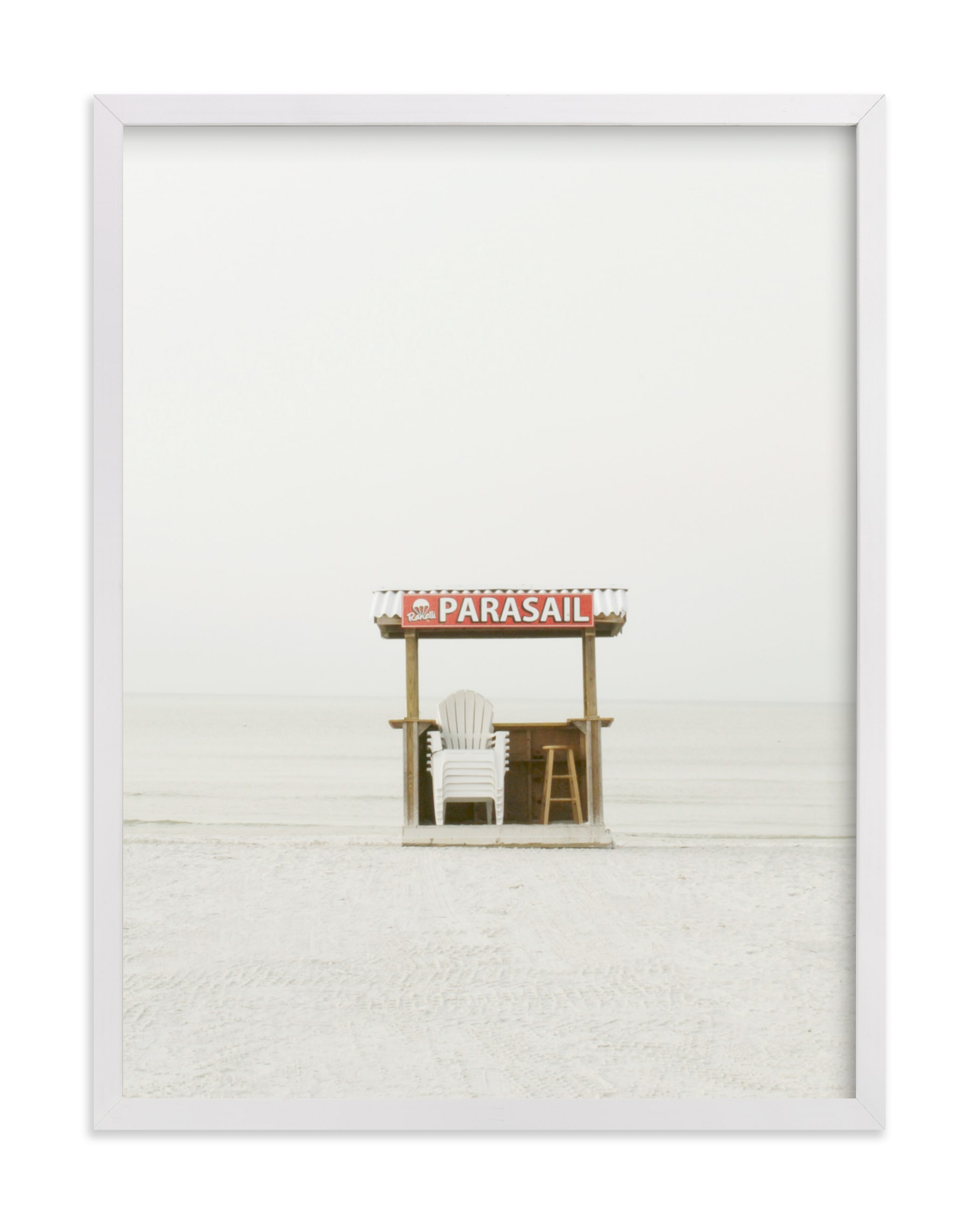 The Beach Art Print