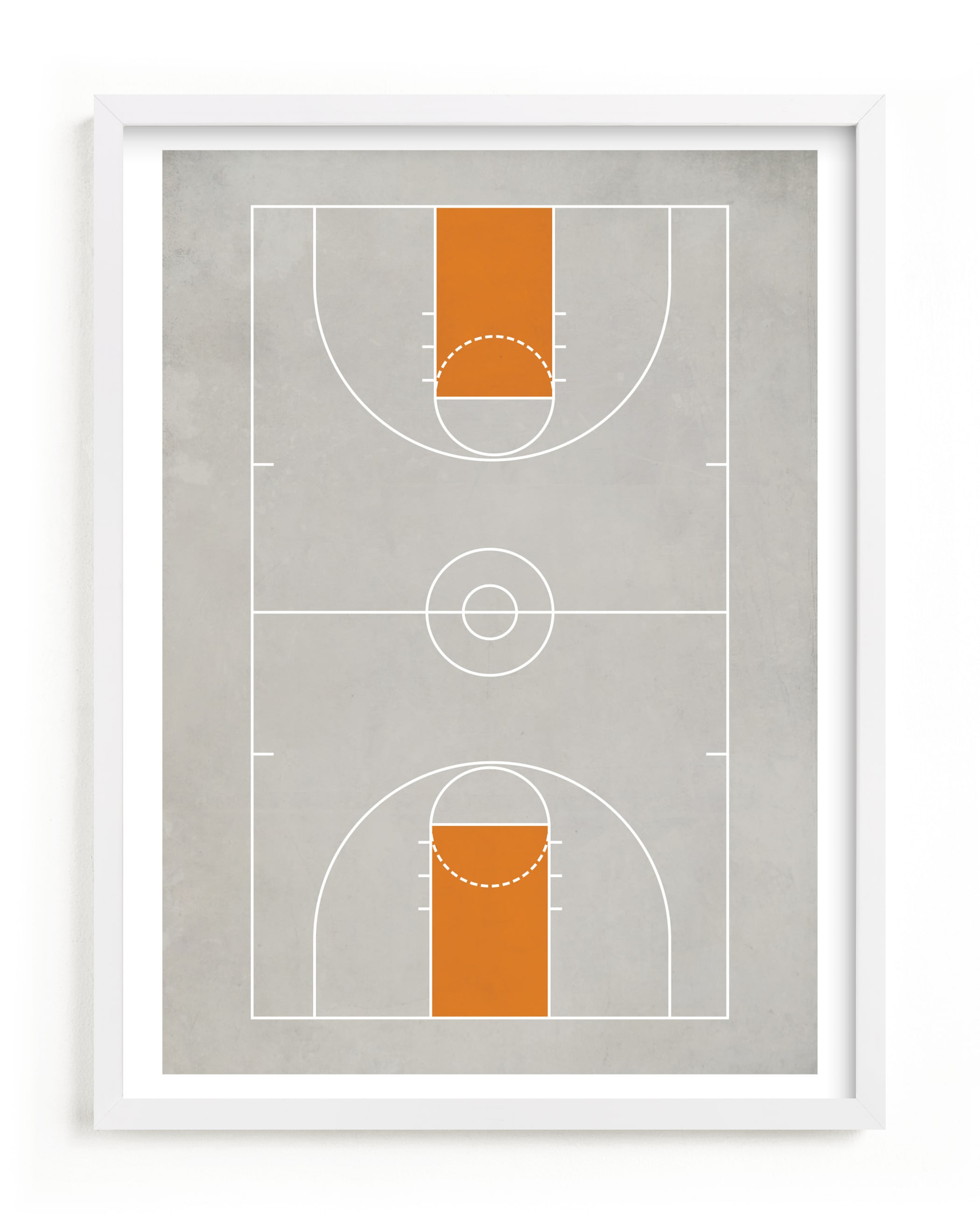 Full Court Children's Art Print