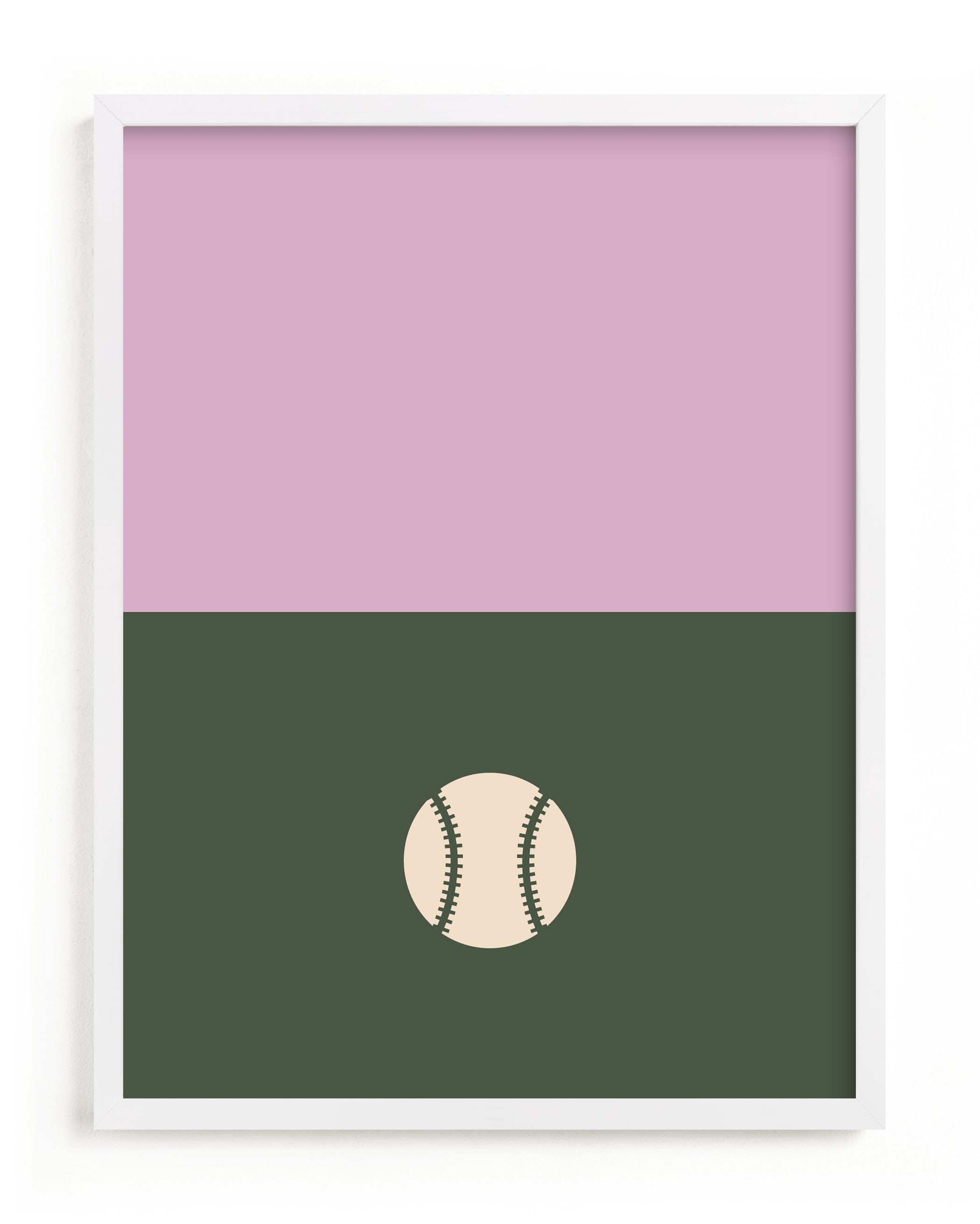 3 Season Sport | Baseball Children’s Art Print