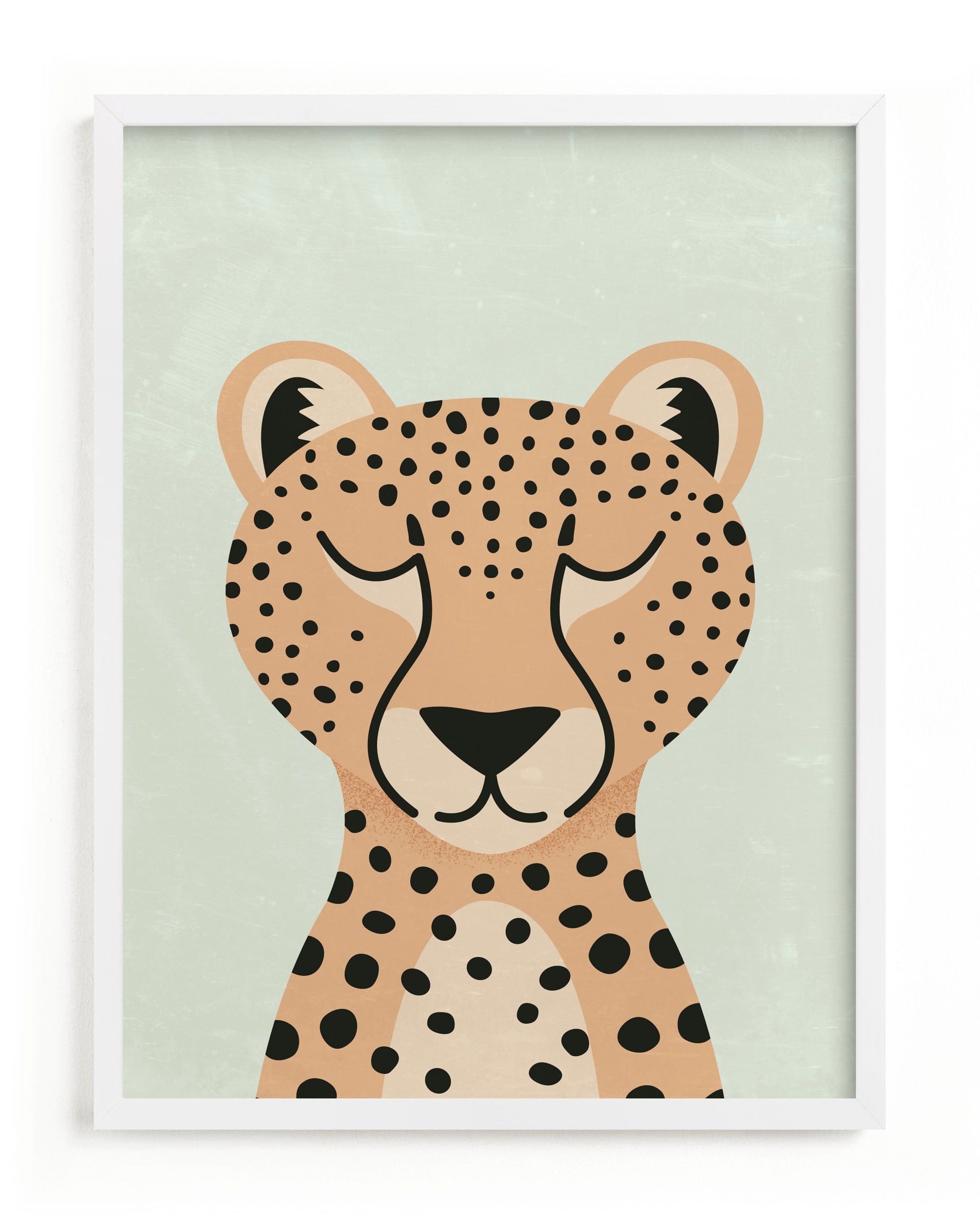 Cheetah Children's Art Print
