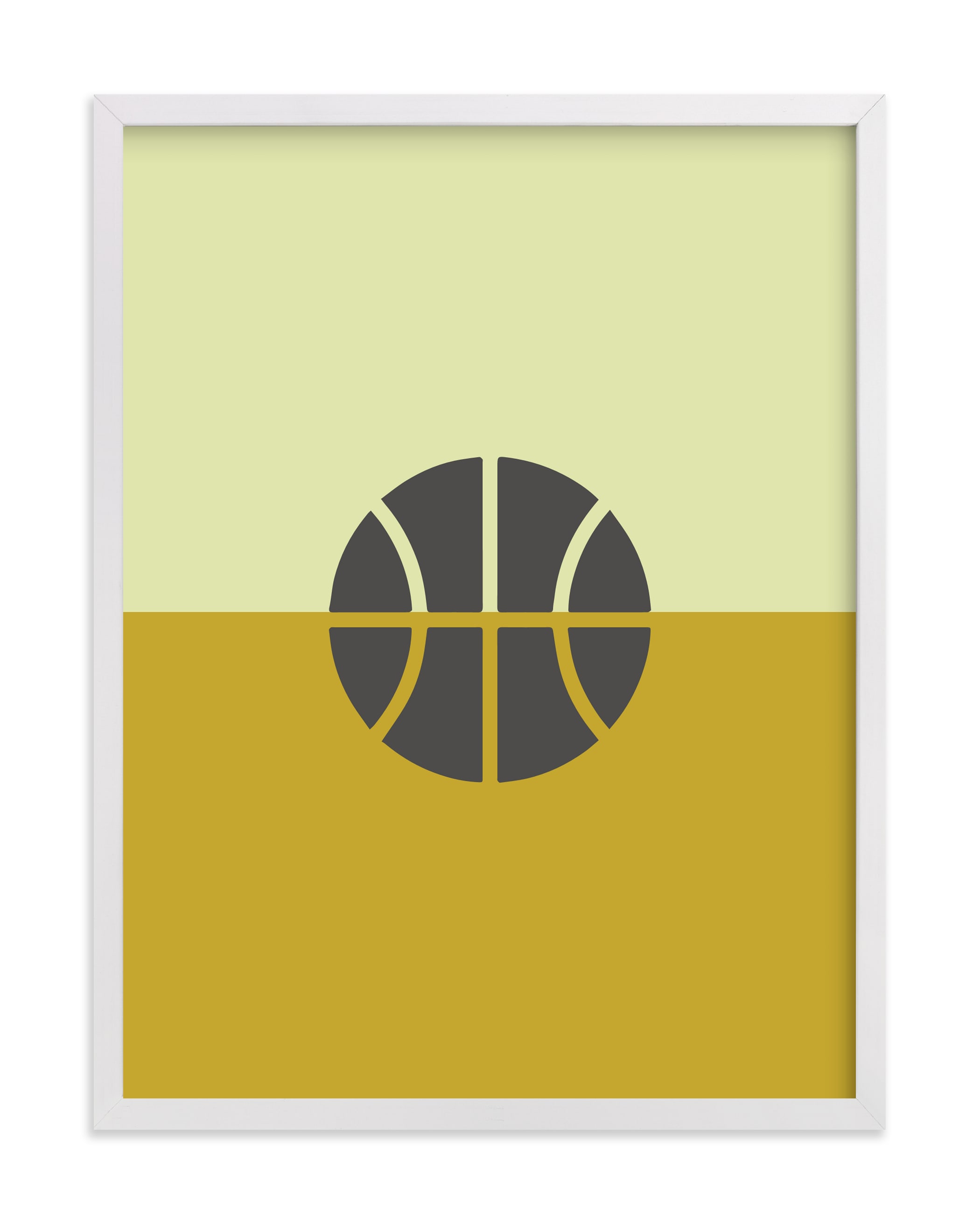 3 Season Sport | Basketball Children's Art Print
