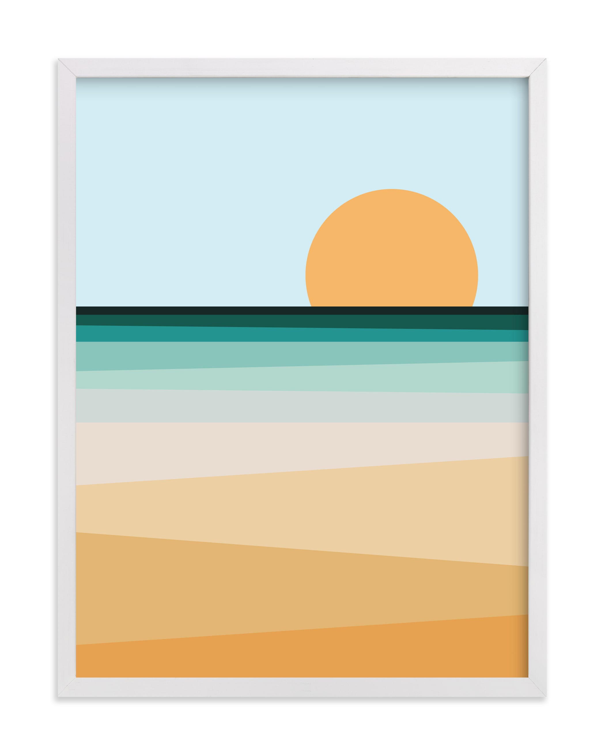 Sea Side II Children's Art Print