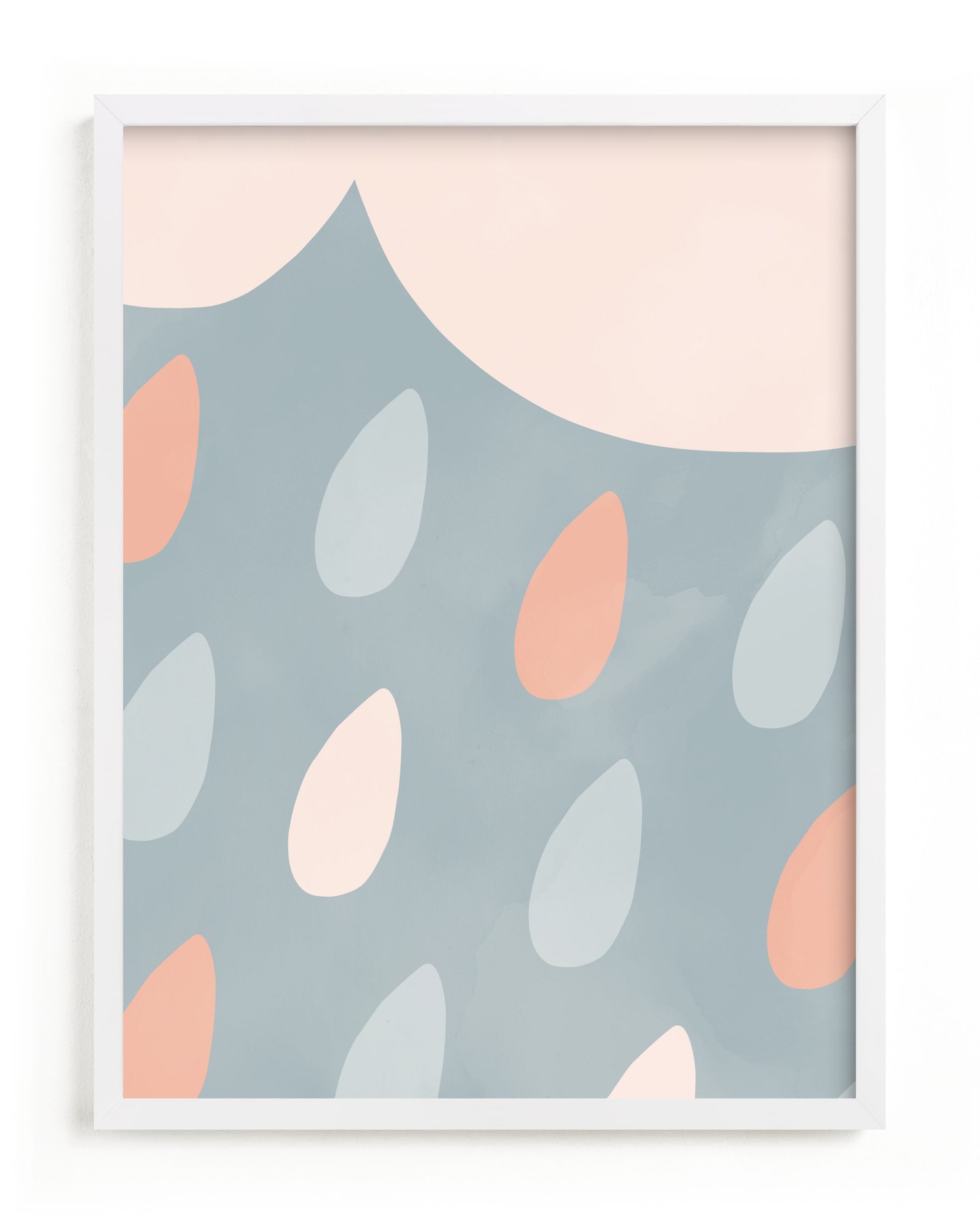 Spring Rain Children's Art Print