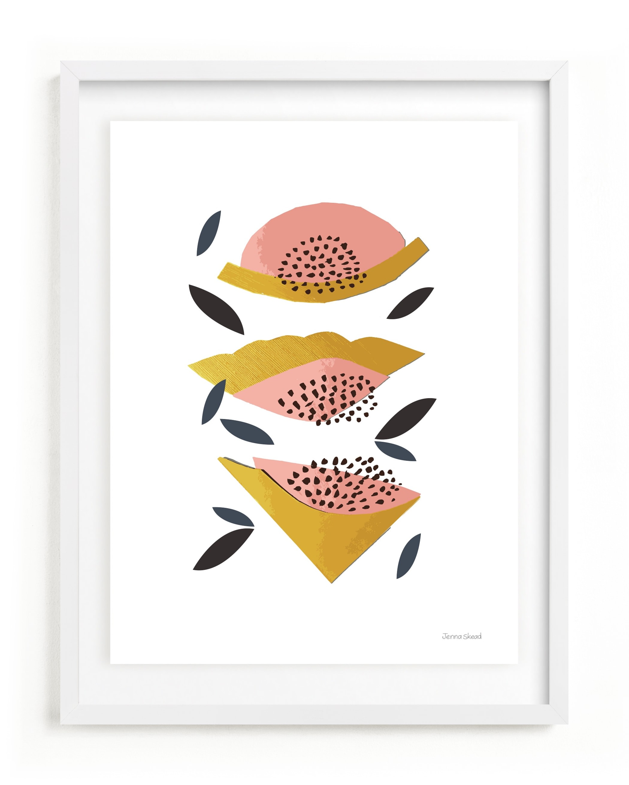 Honey Melon Children's Art Print