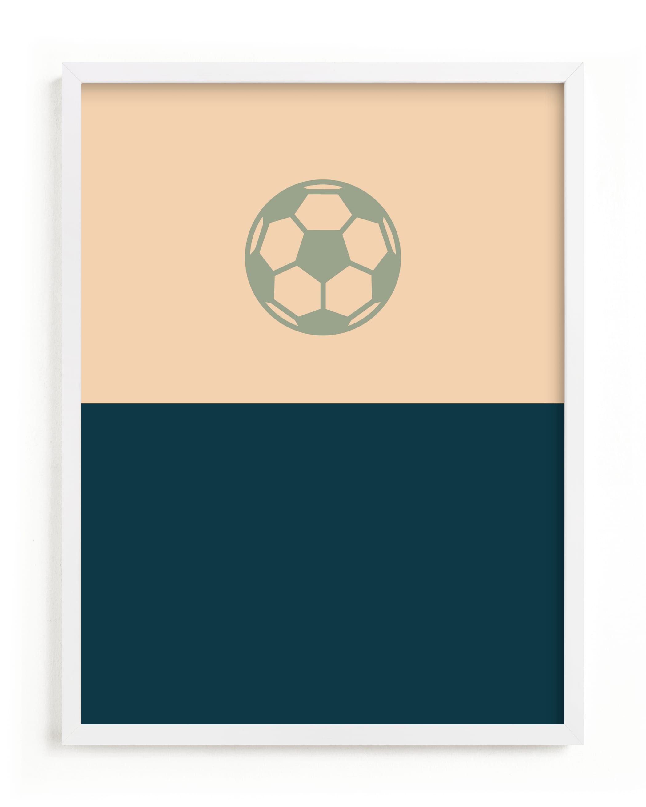 3 Season Sport | Soccer Children's Art Print