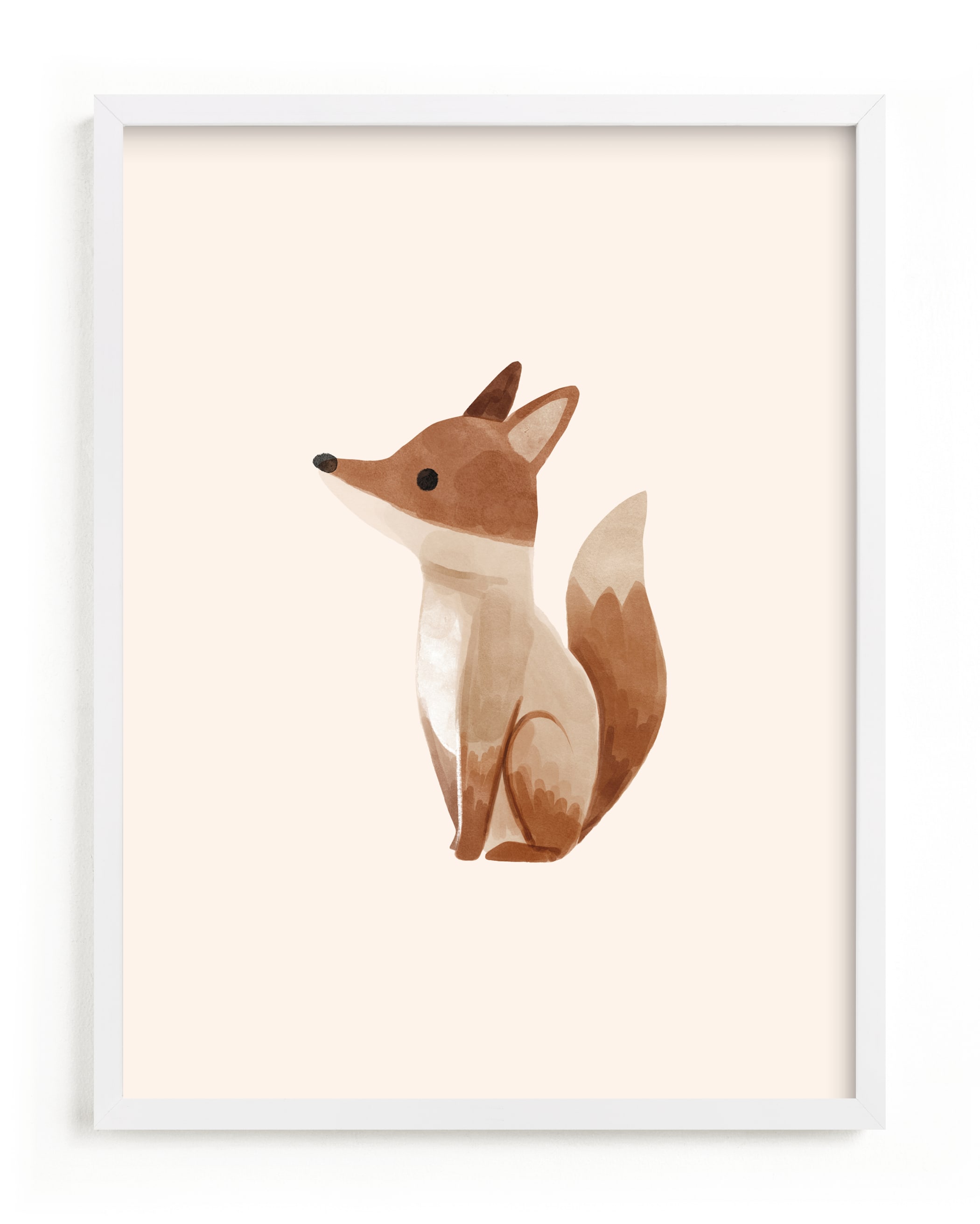 Baby Fox Children’s Art Print