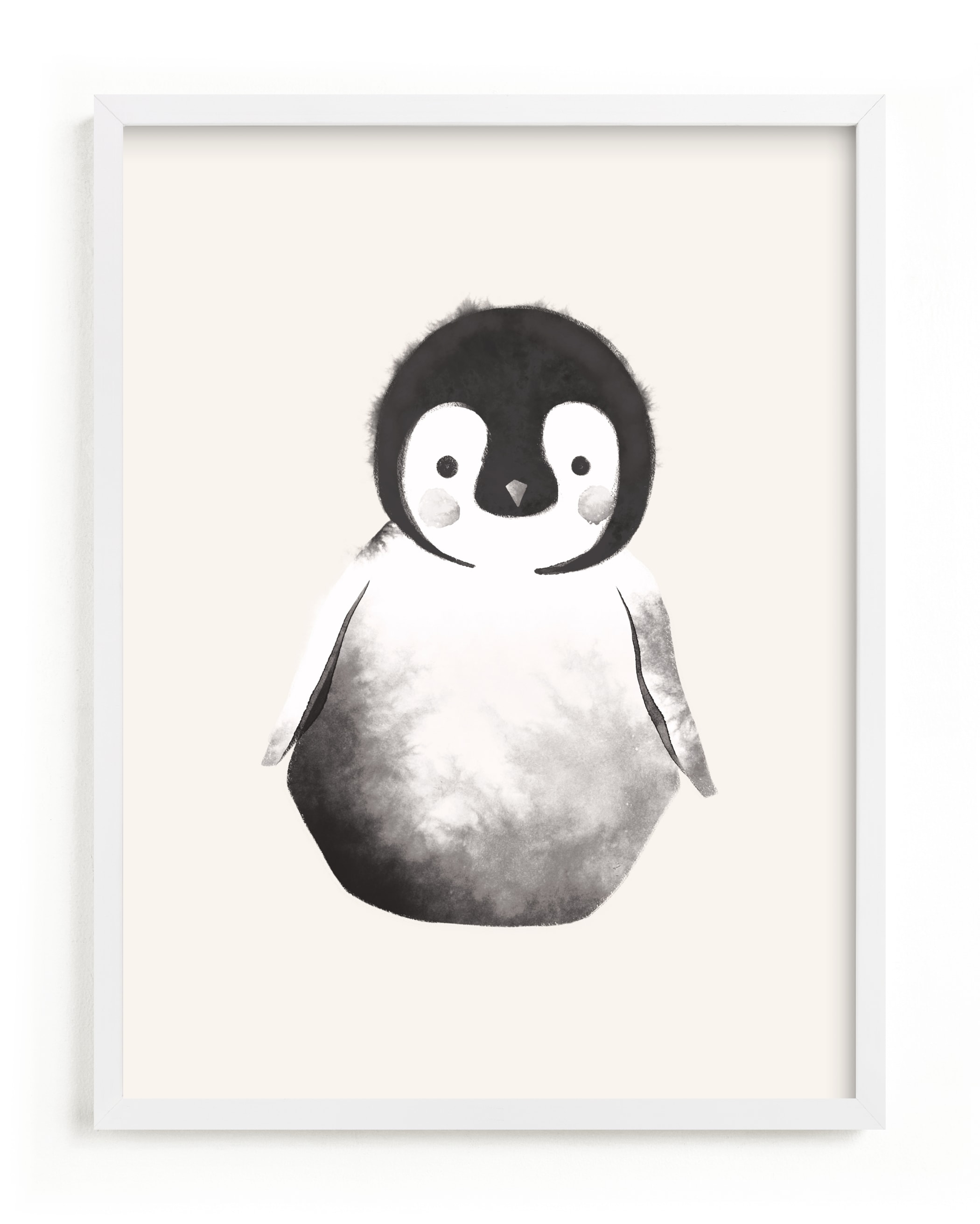 Baby Penguin Children’s Art Print