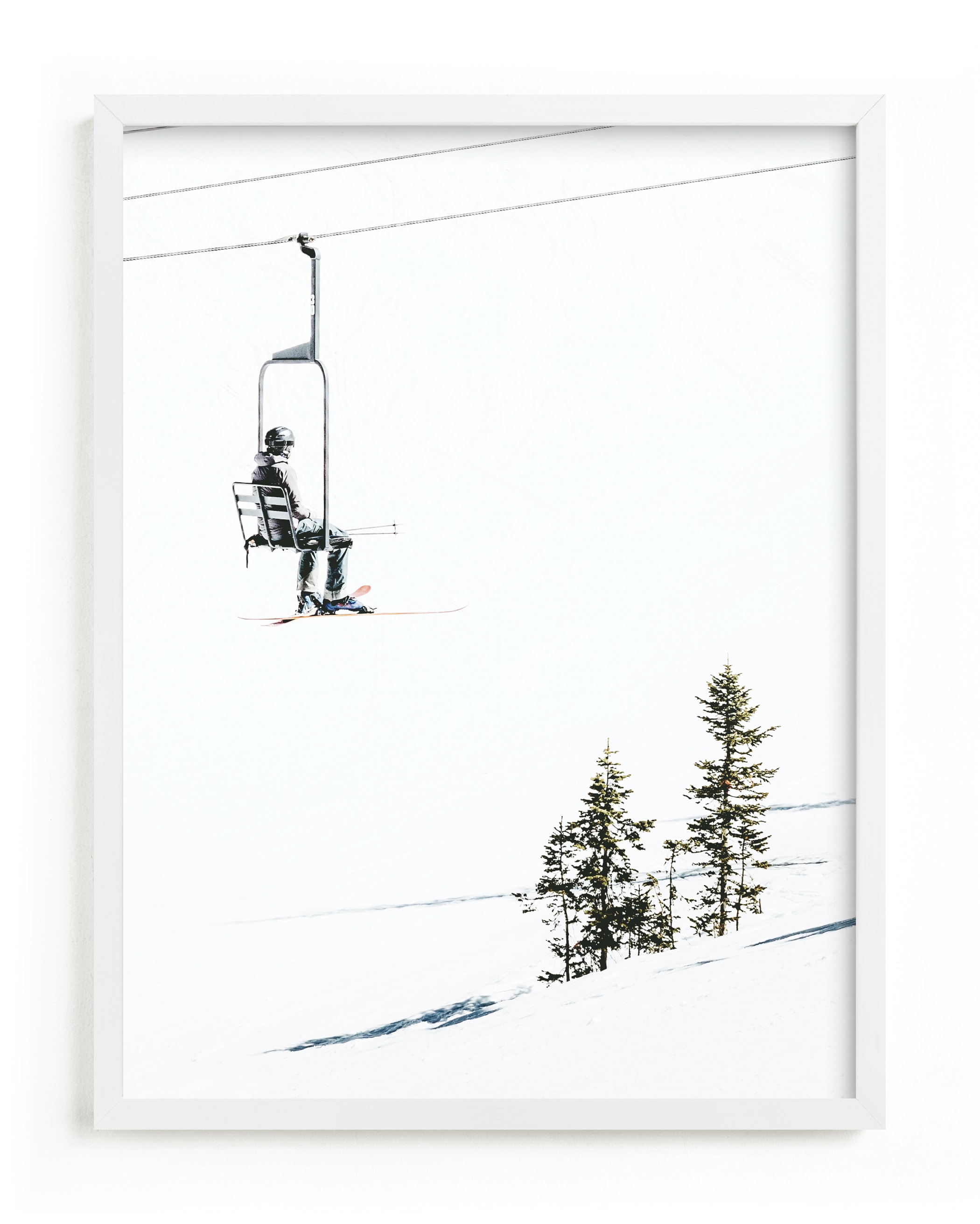 skier Children's Art Print
