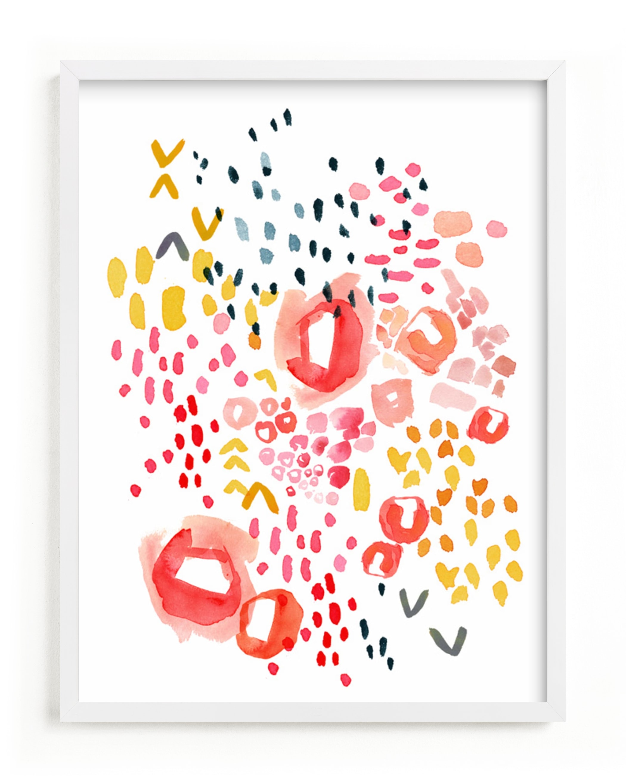 "Gesture" - Art Print by Kelly Ventura in beautiful frame options and a variety of sizes.
