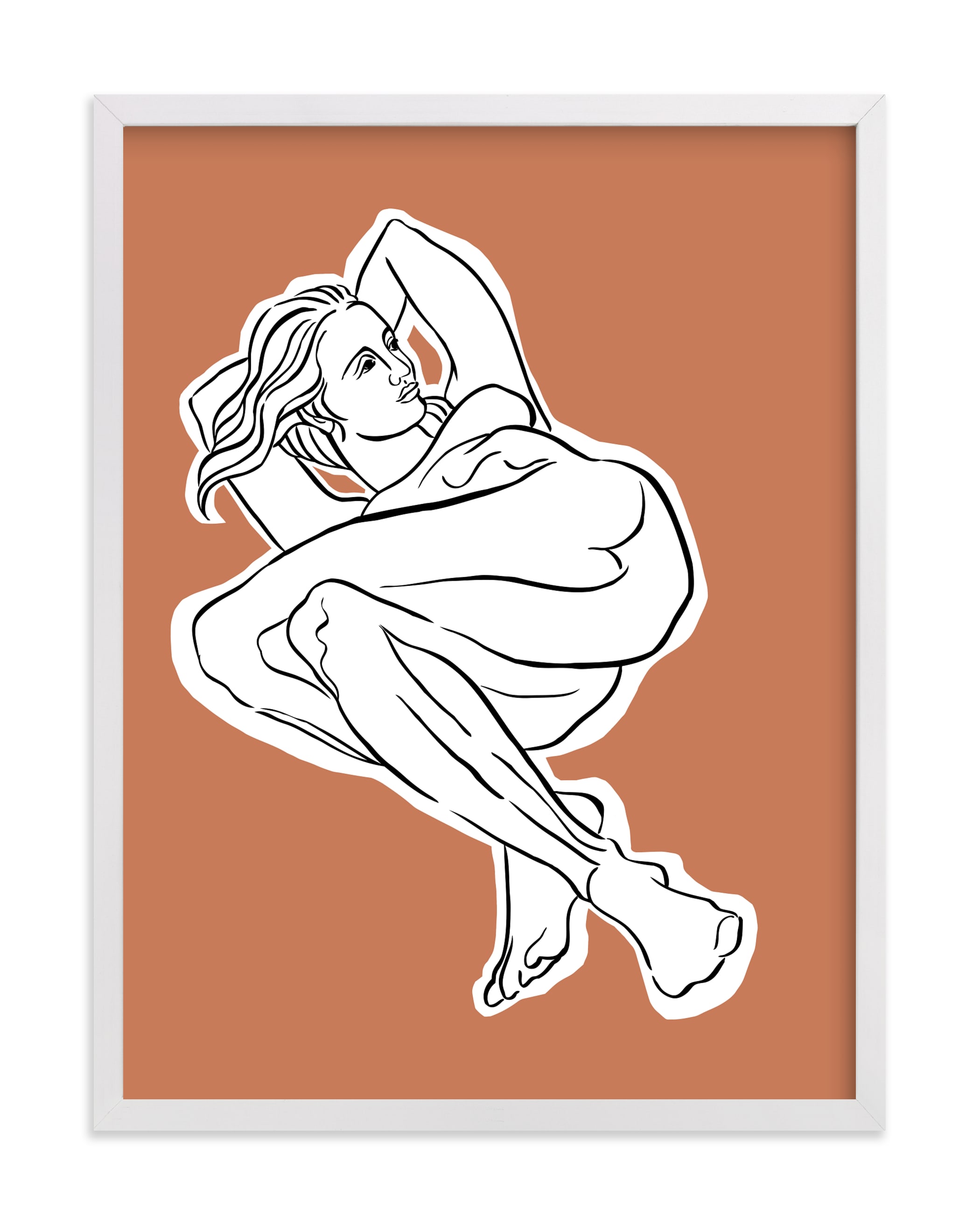 Shop Female Figure in Terra Cotta from Minted on Openhaus