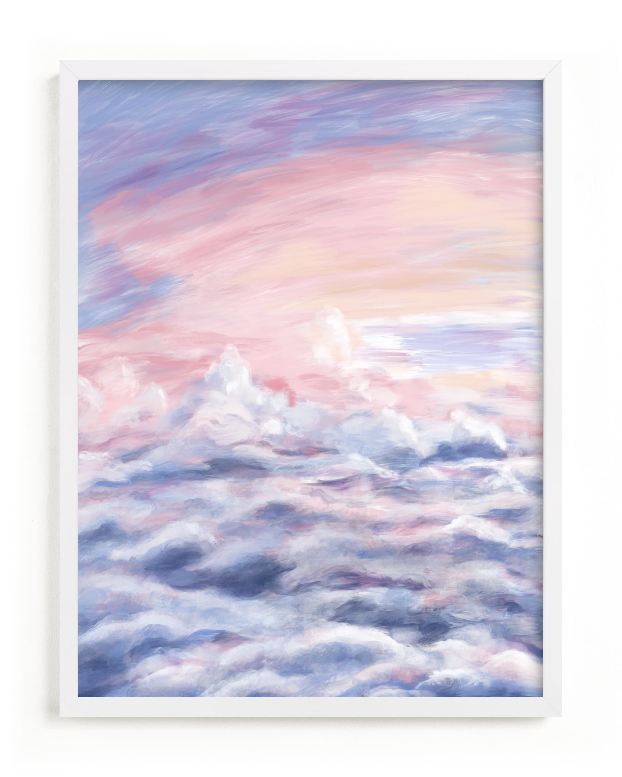 "Dreamy Clouds" by Janelle Wourms in beautiful frame options and a variety of sizes.