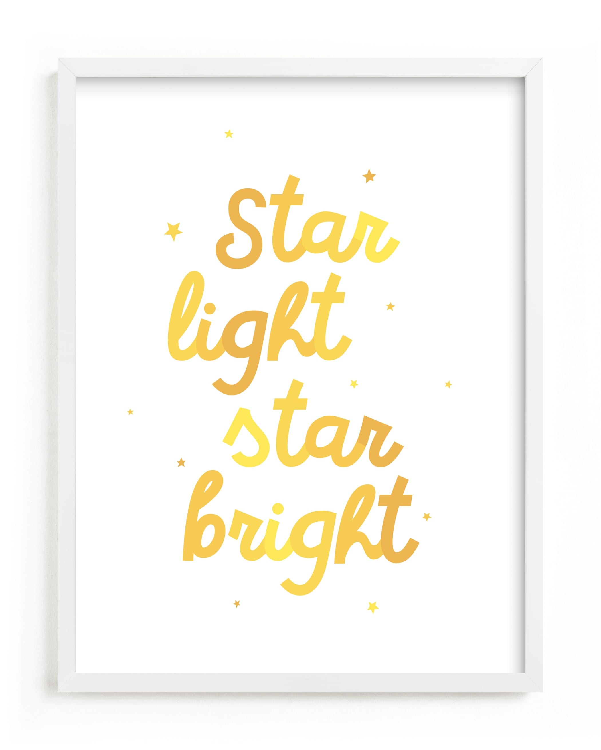 Star Light Star Bright Nursery Art Print