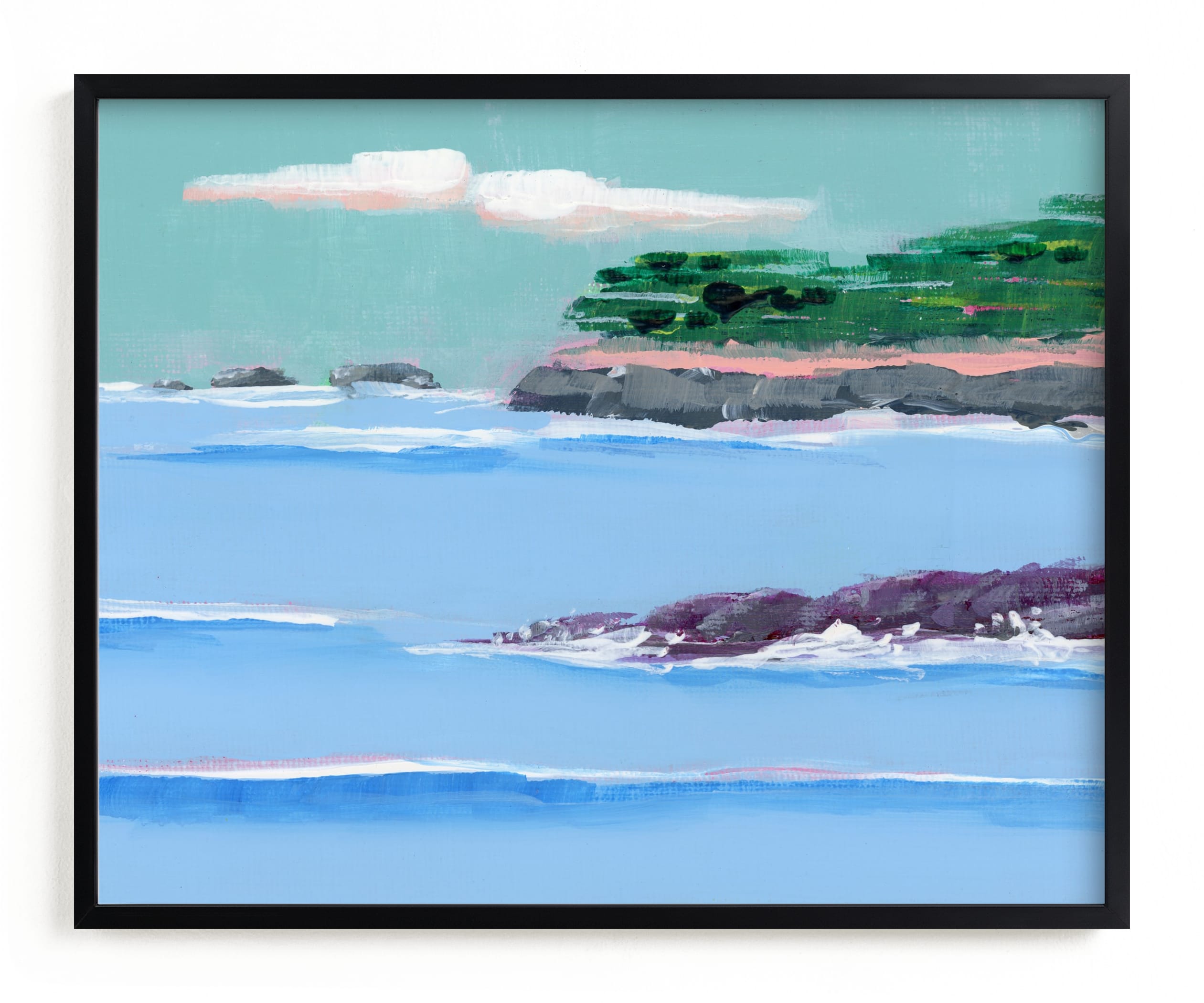 Pebble Beach Wall Art Prints by Lindsay Megahed Minted