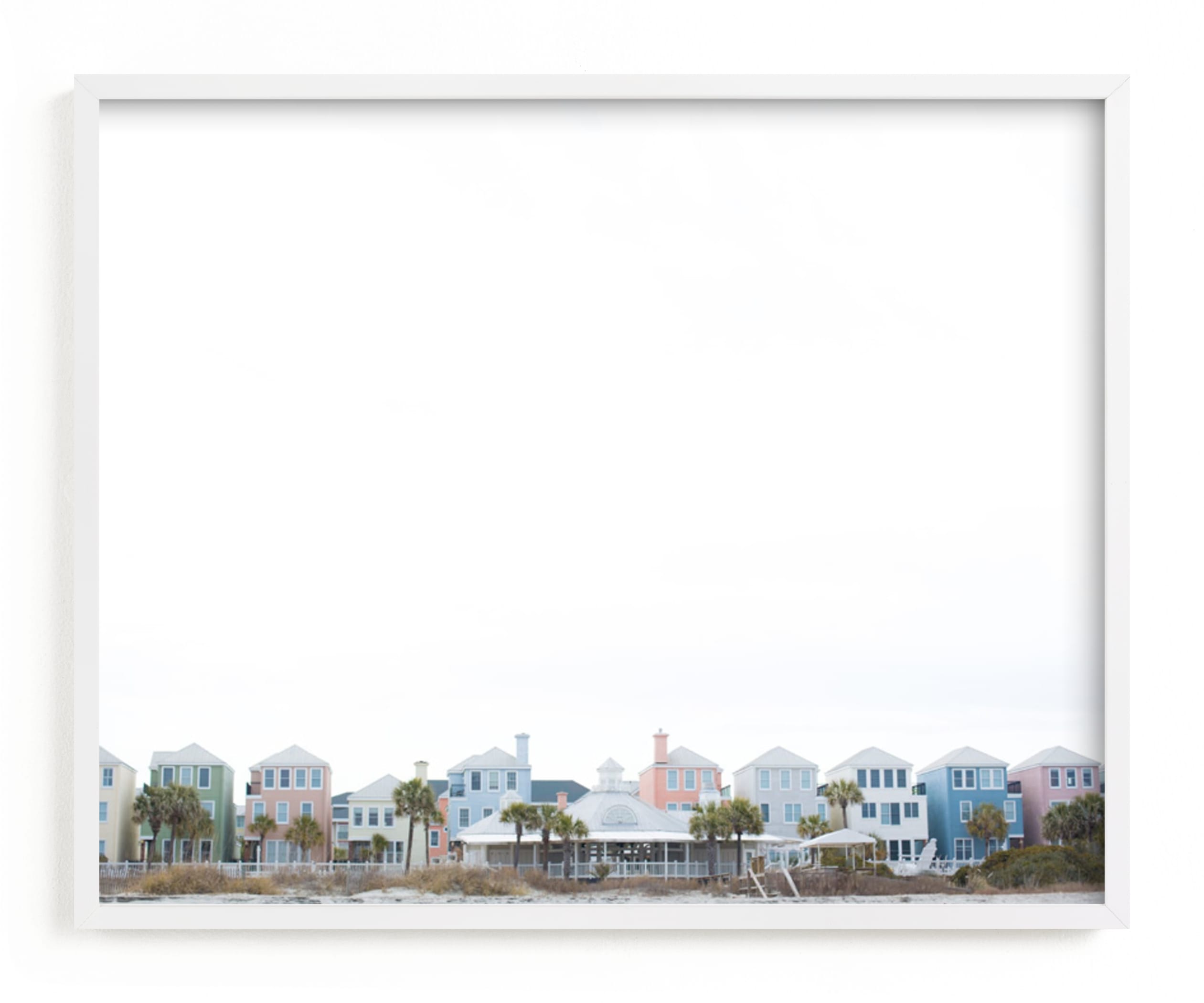 "Charleston Hues" - Art Print by Melinda Denison in beautiful frame options and a variety of sizes.