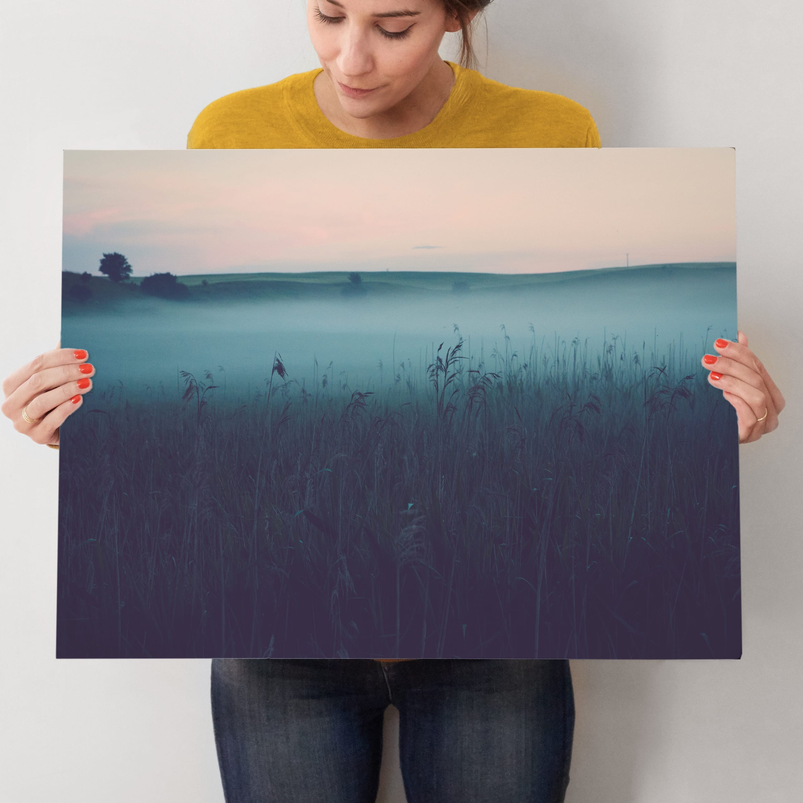 Mystery Wall Art Prints by Lying on the grass | Minted