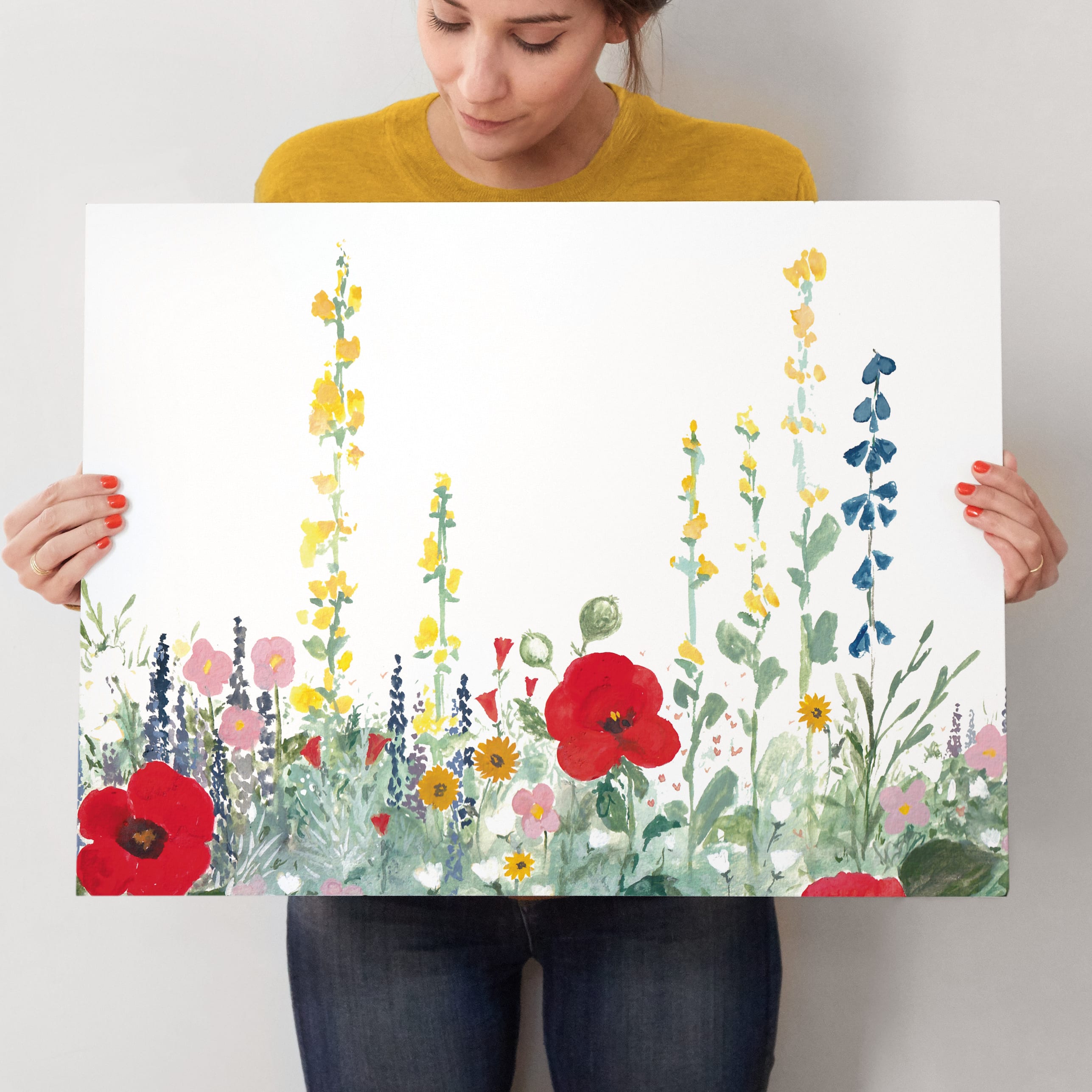 English Garden Wall Art Prints by Anna StoutTuckwiller Minted