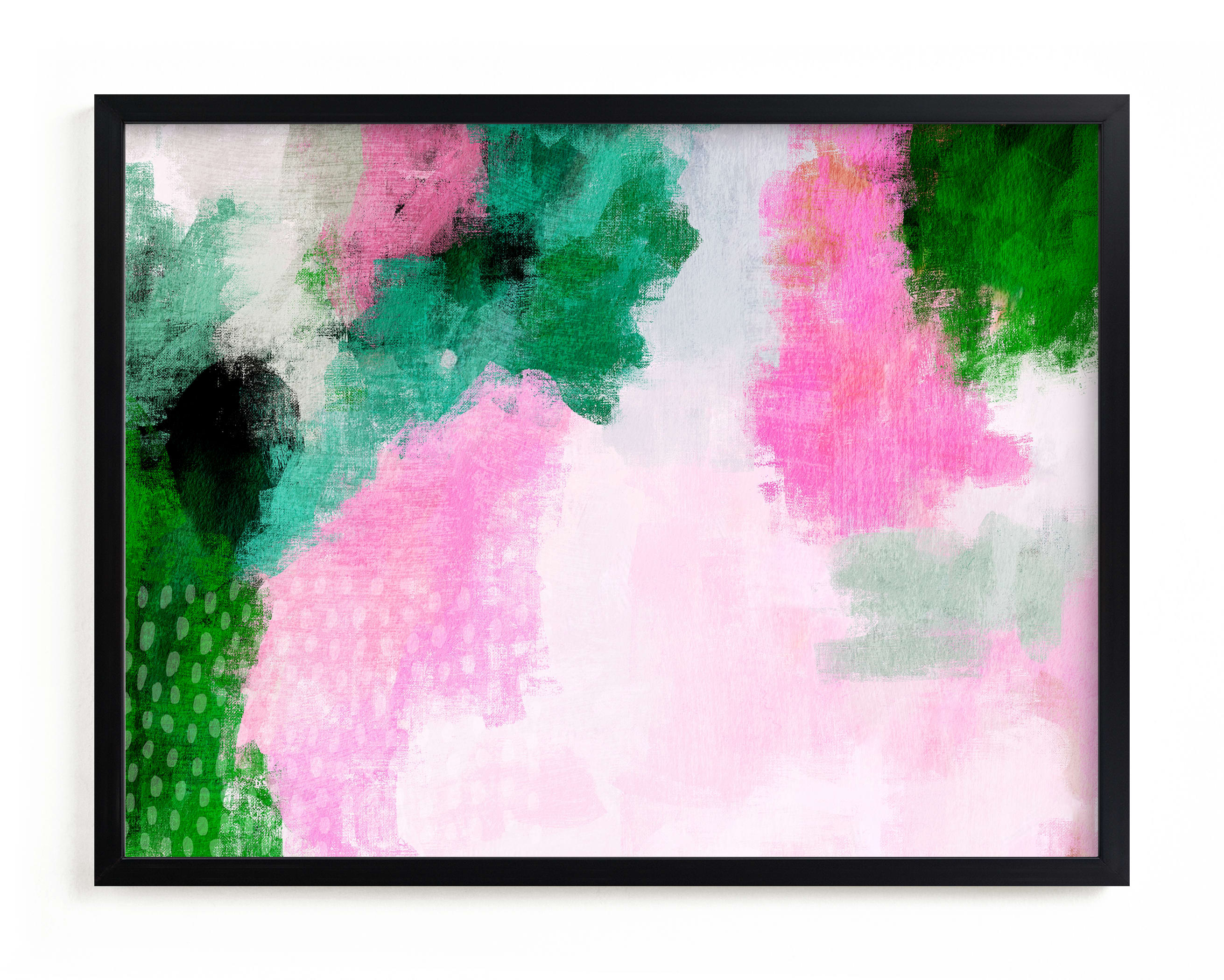 "Bubble Mint Sky" by Tanya Lee Design in beautiful frame options and a variety of sizes.