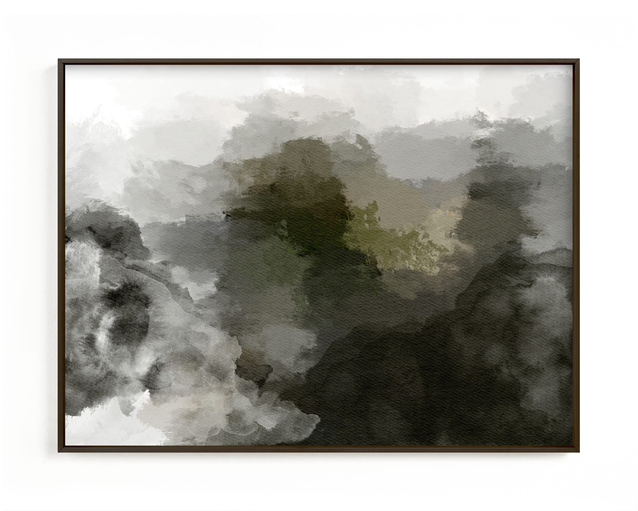 "Foggy Range II" by Tanya Lee Design in beautiful frame options and a variety of sizes.