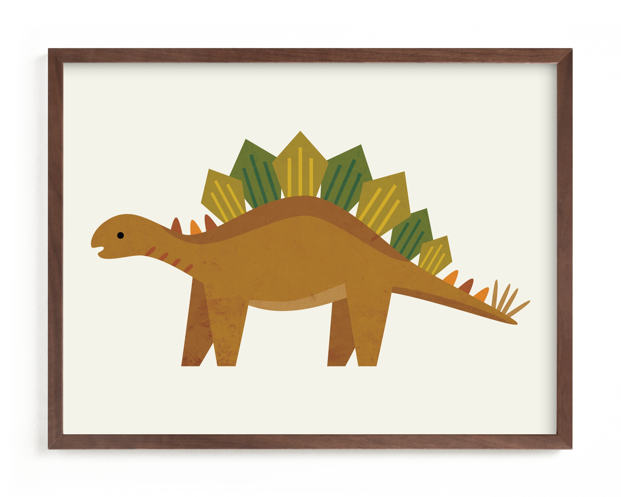 Stegosaurus Children's Art Print
