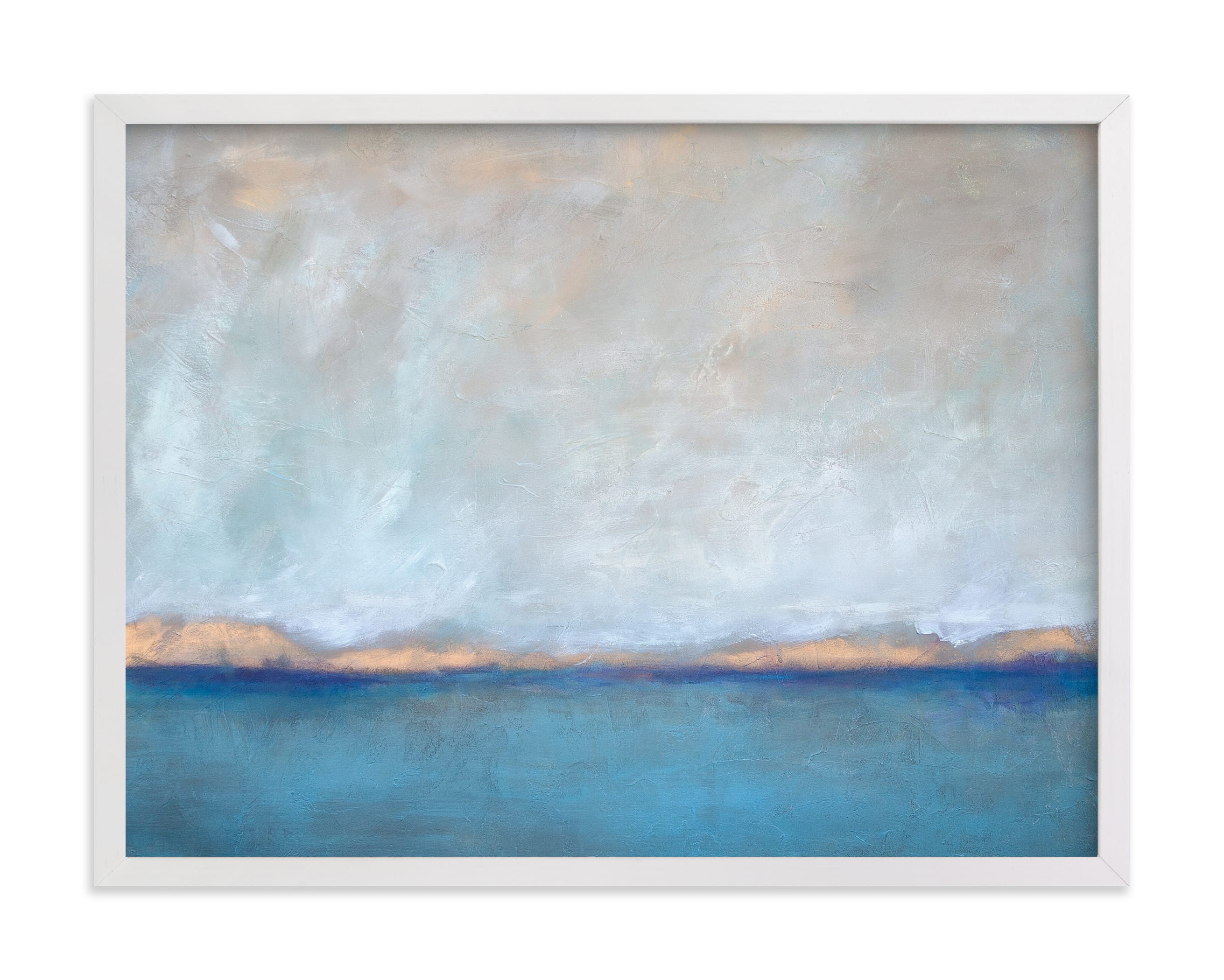 Linen Coast Art Print