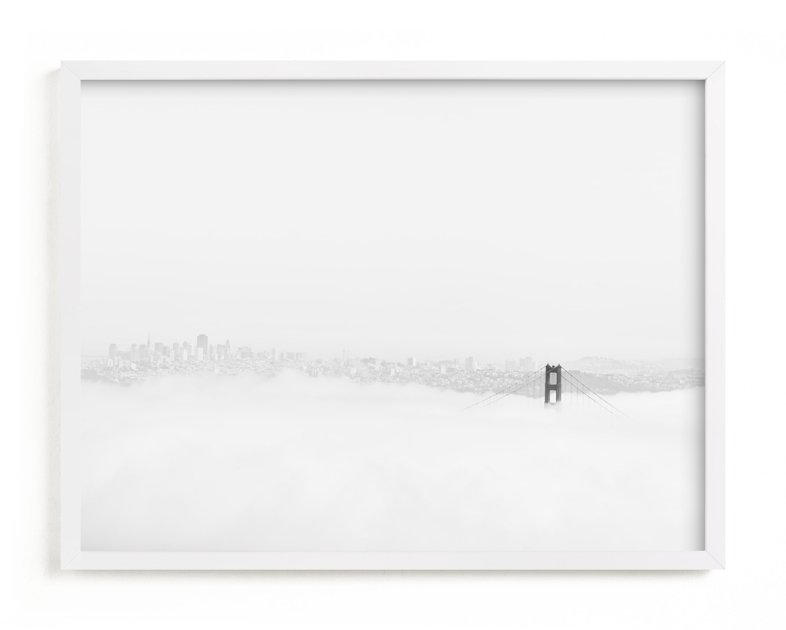 Above the Fog Art Print