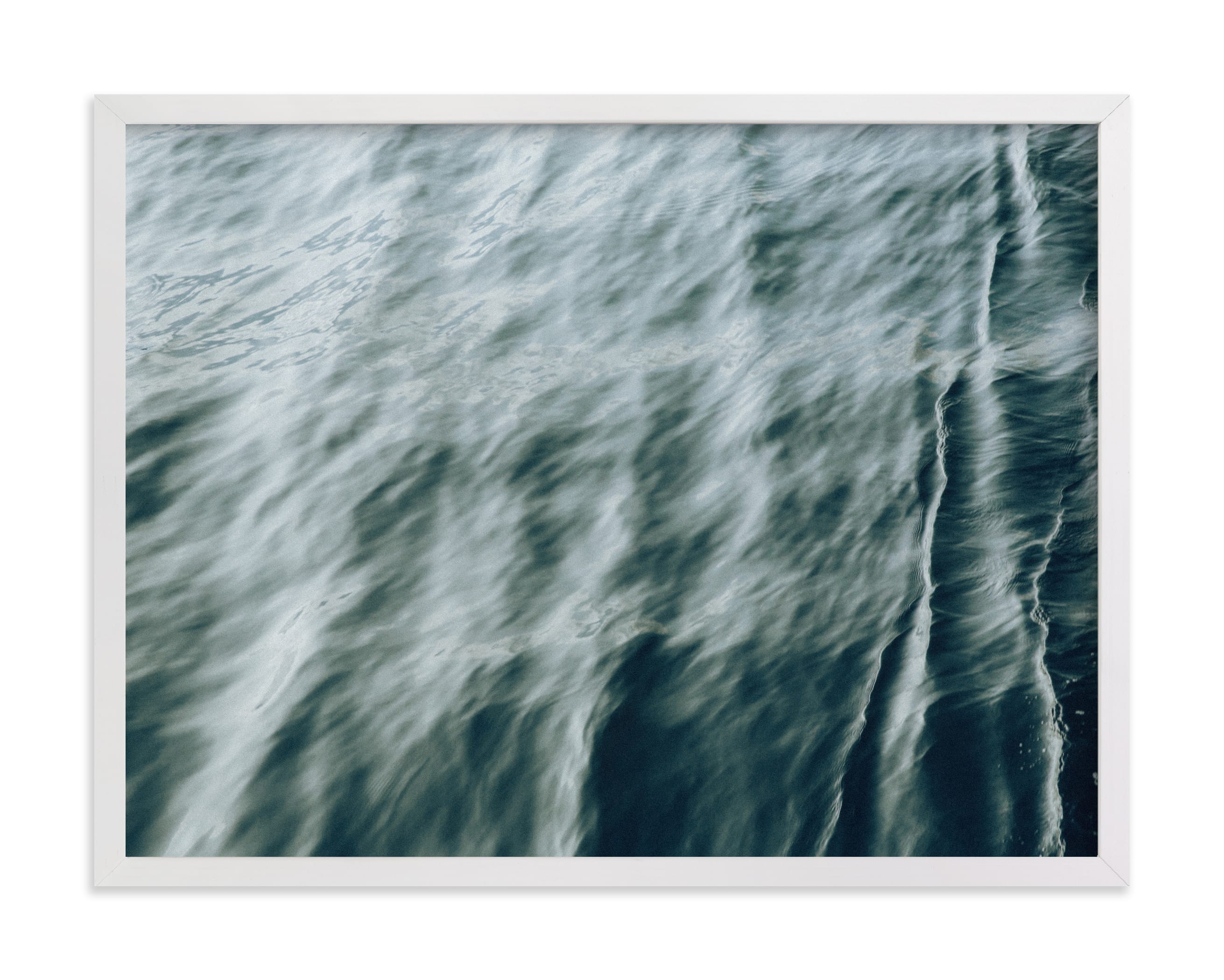 Mint wave Art Print