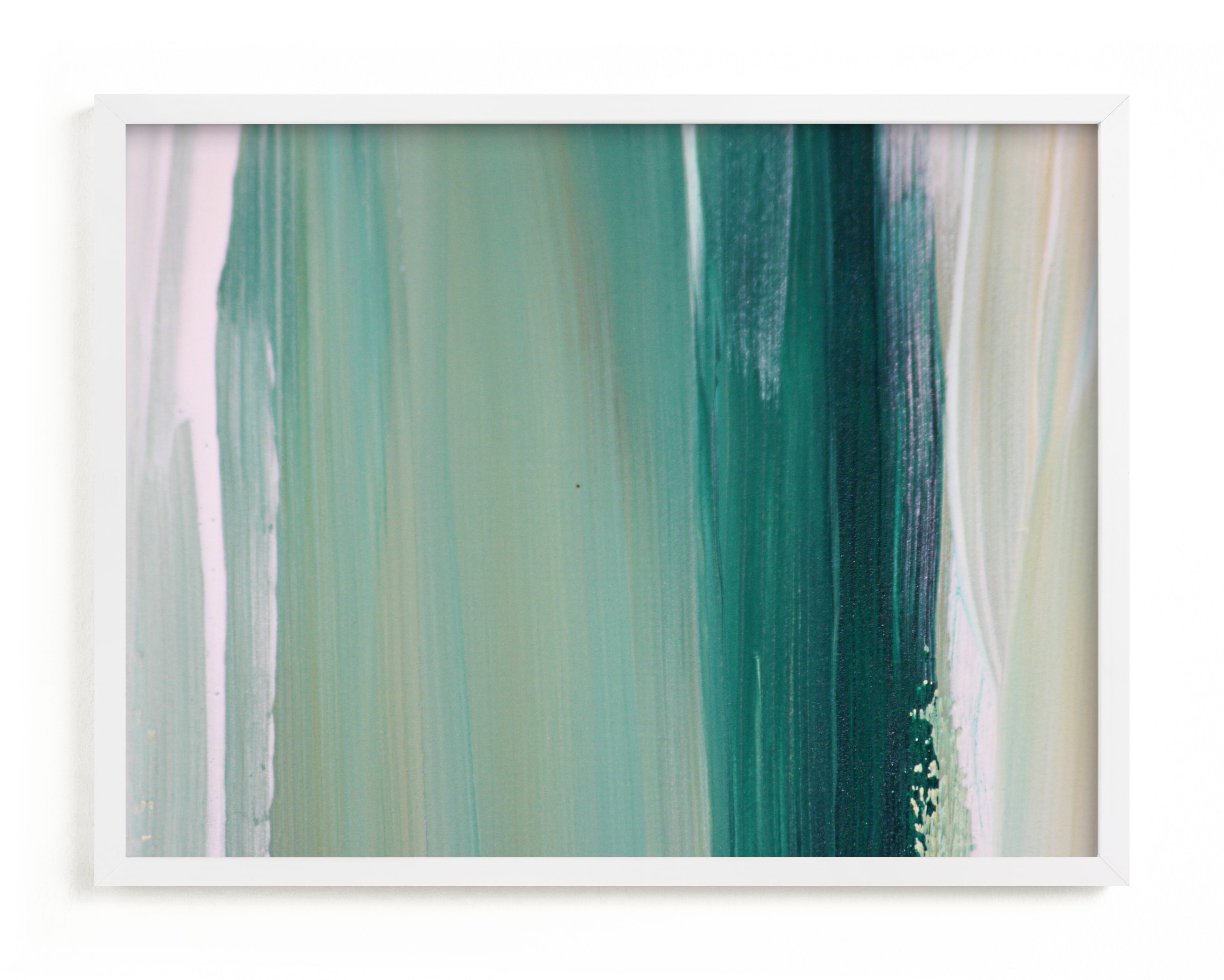 Emerald Blades Art Print