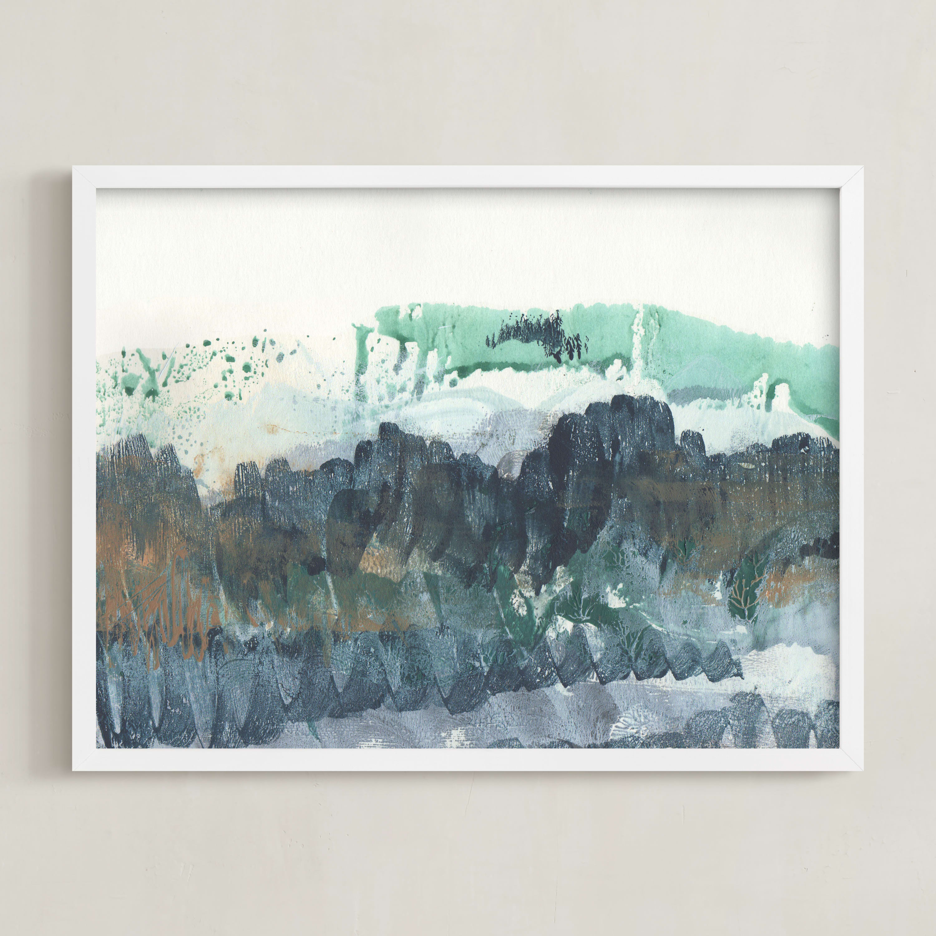 Scape of the Land Wall Art Prints by Jennifer Daily Minted