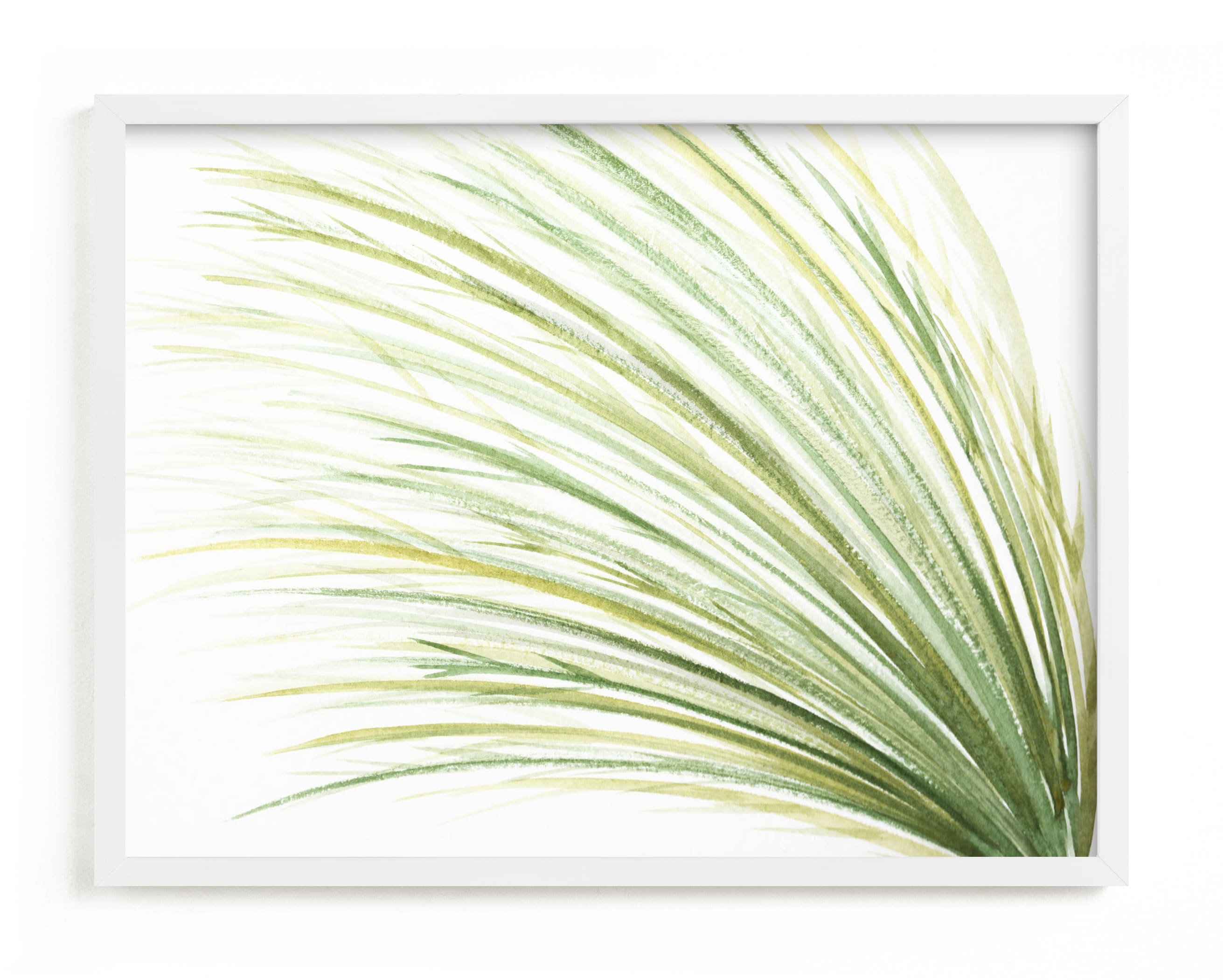 Tall Grass Watercolor Art Print