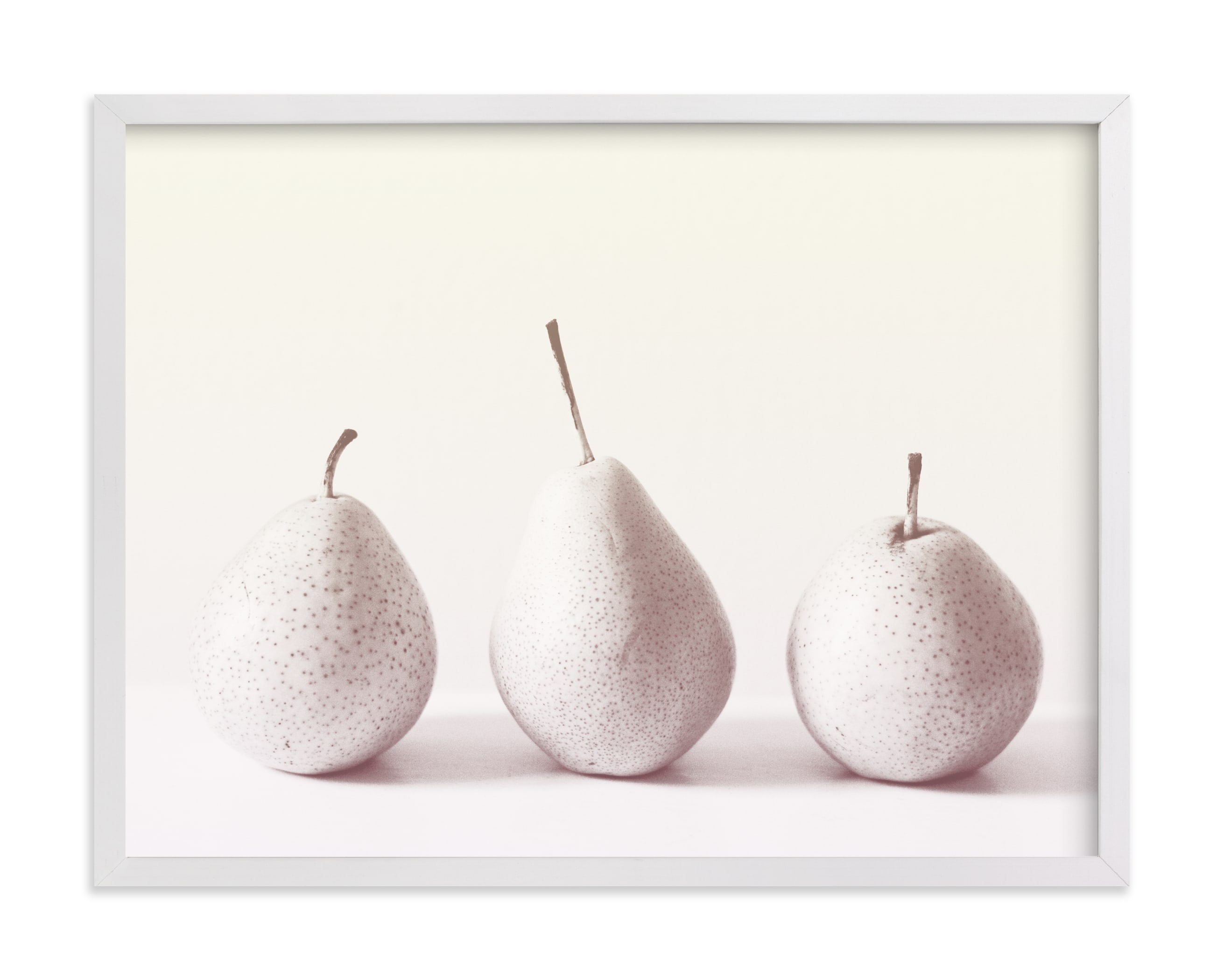 Three Little Pears Art Print