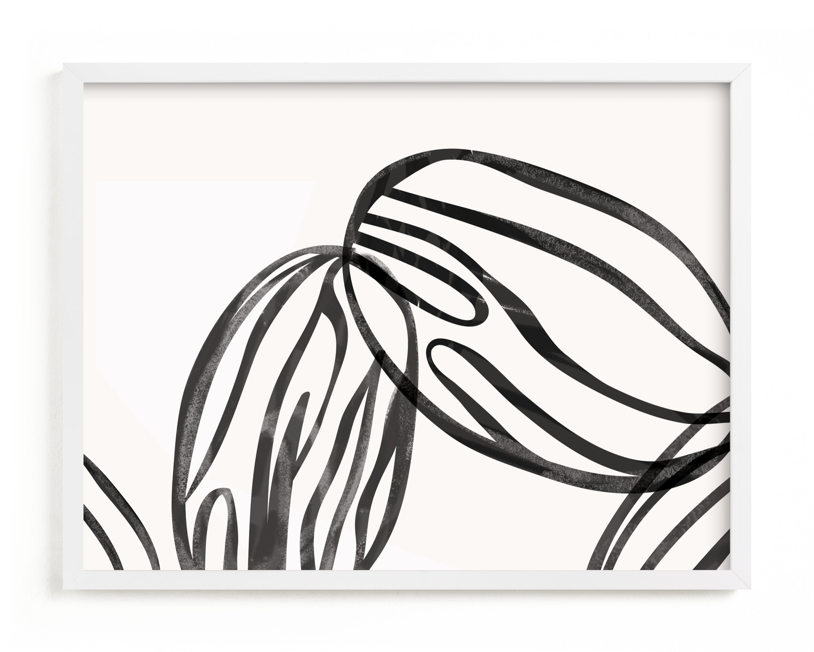 almond milk Art Print