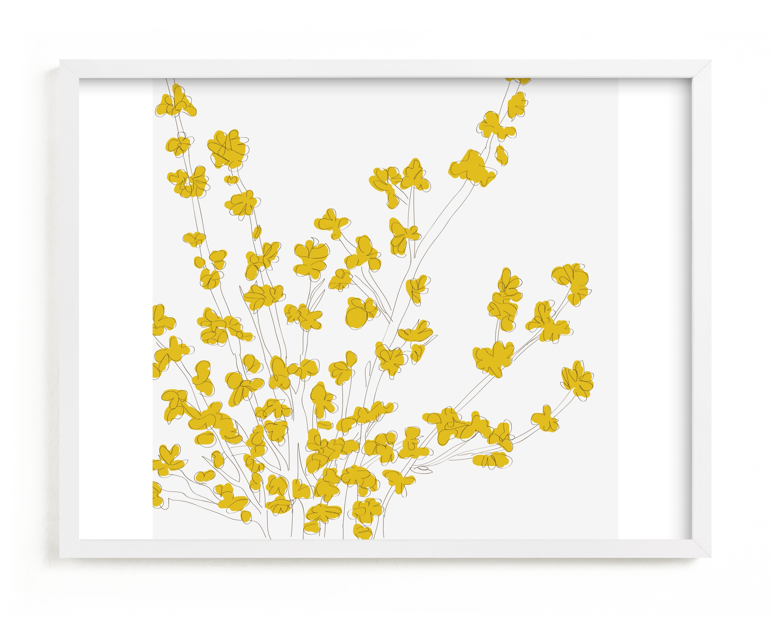 Forsythia Art Print