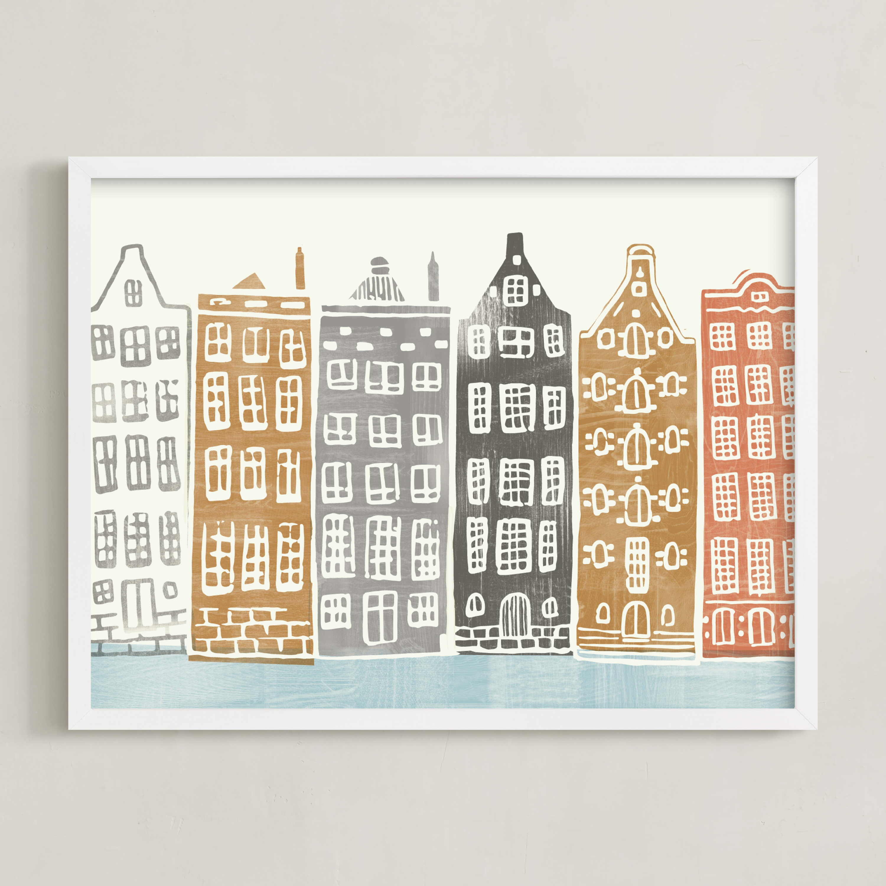 On the Canal Art Print