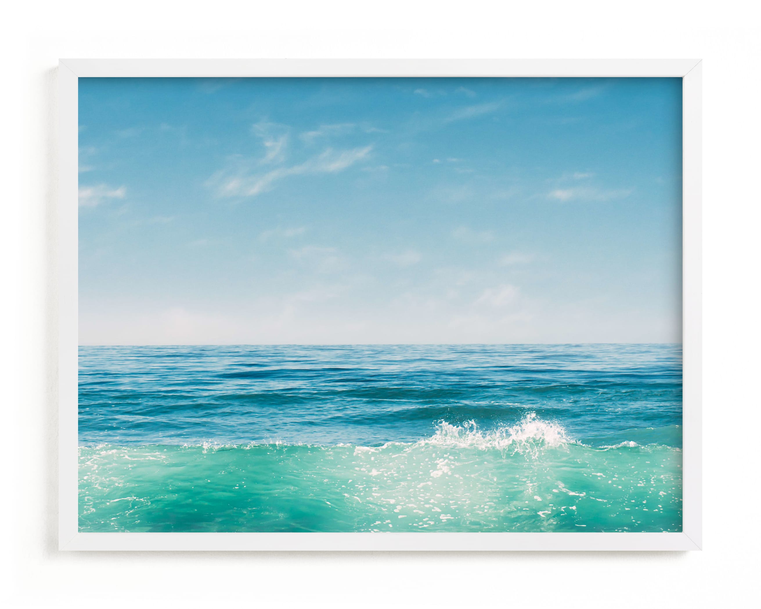 Malibu Surf and Sky I Art Print